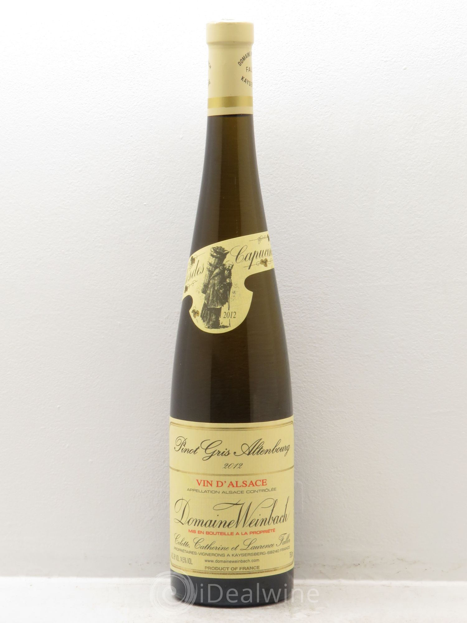 Pinot Gris Altenbourg 2012 - Posten von 1 Flasche - 0