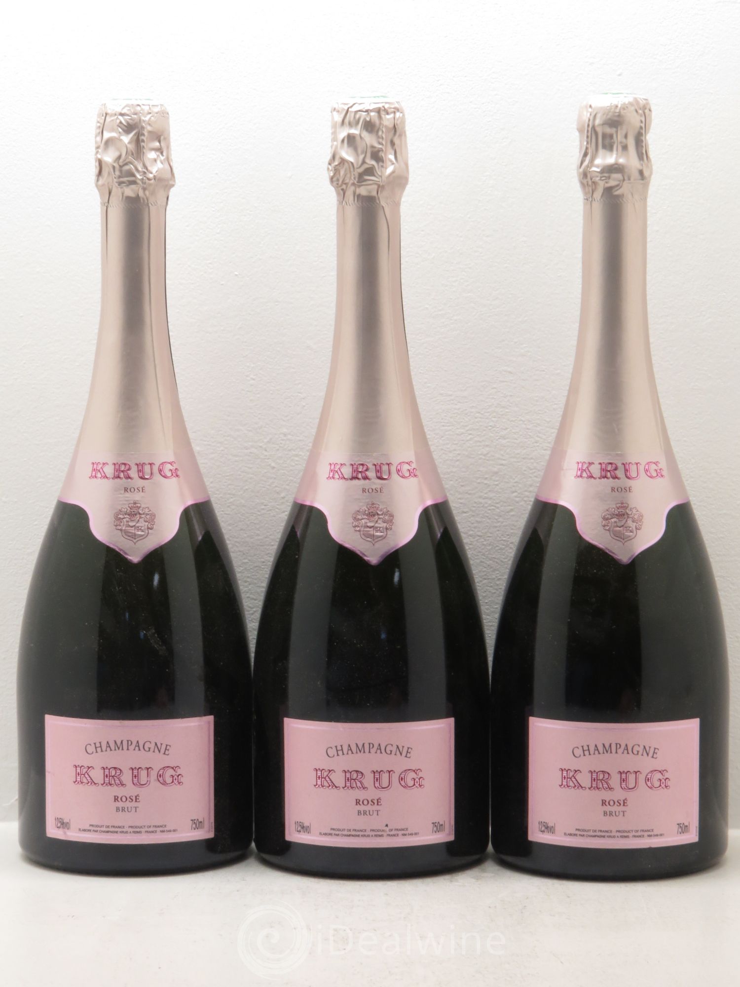 Rosé Brut Krug - Lot de 3 bouteilles - 0