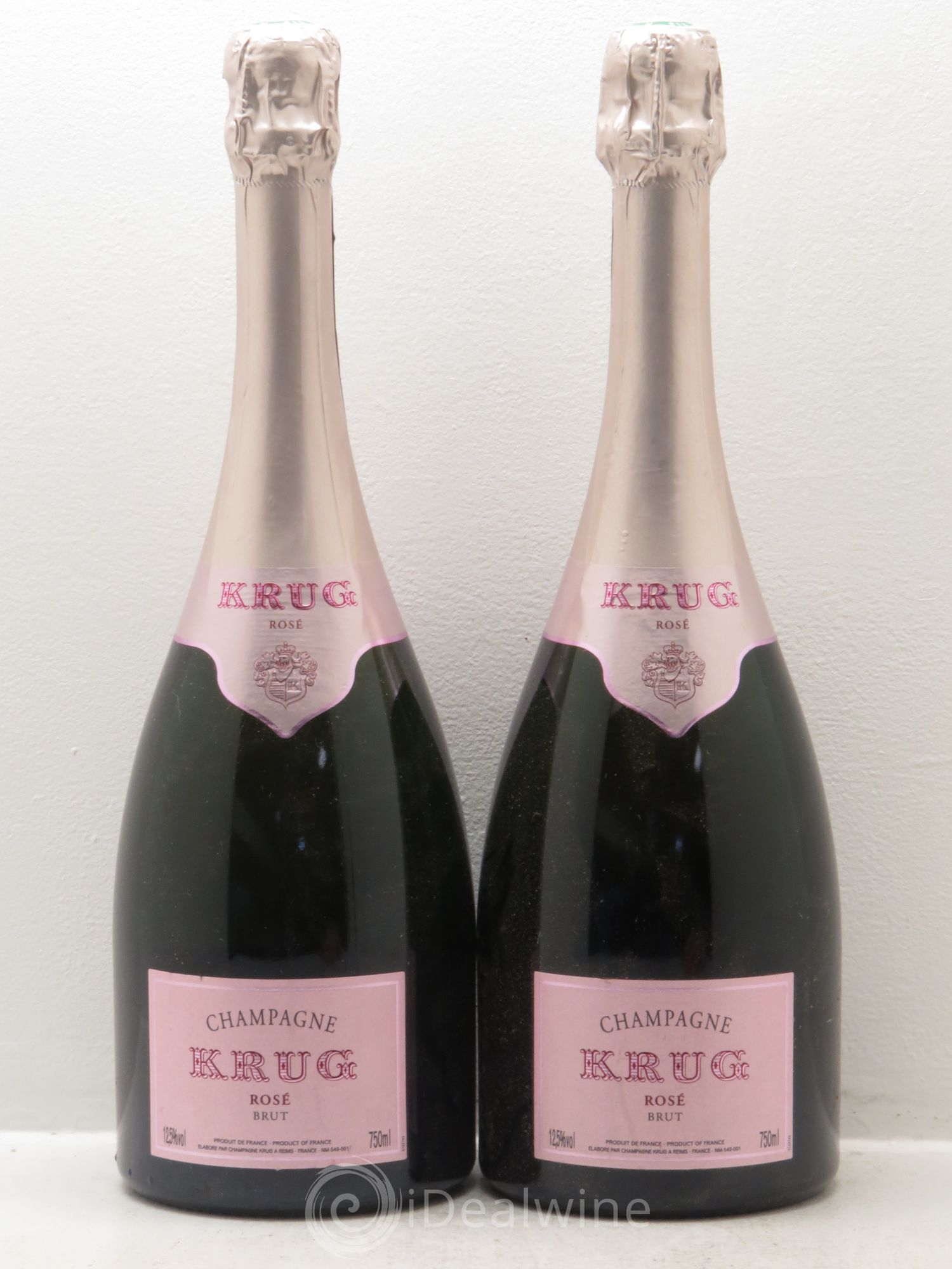 Rosé Brut Krug - Lot de 2 bouteilles - 0