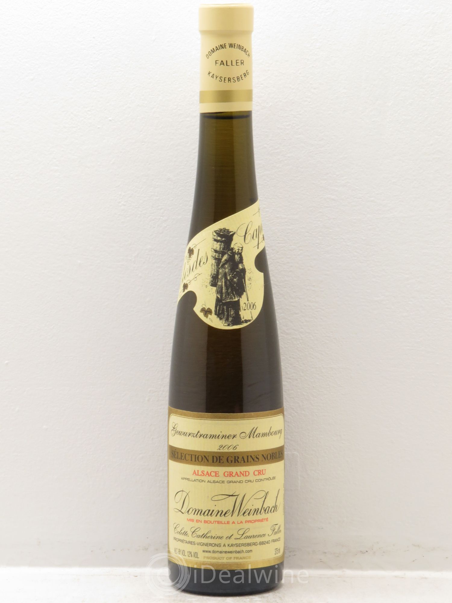Alsace Gewurztraminer Mambourg Sélection de Grains Nobles Grand Cru Weinbach (Domaine) 2006 - Lotto di 1 mezza bottiglia - 0
