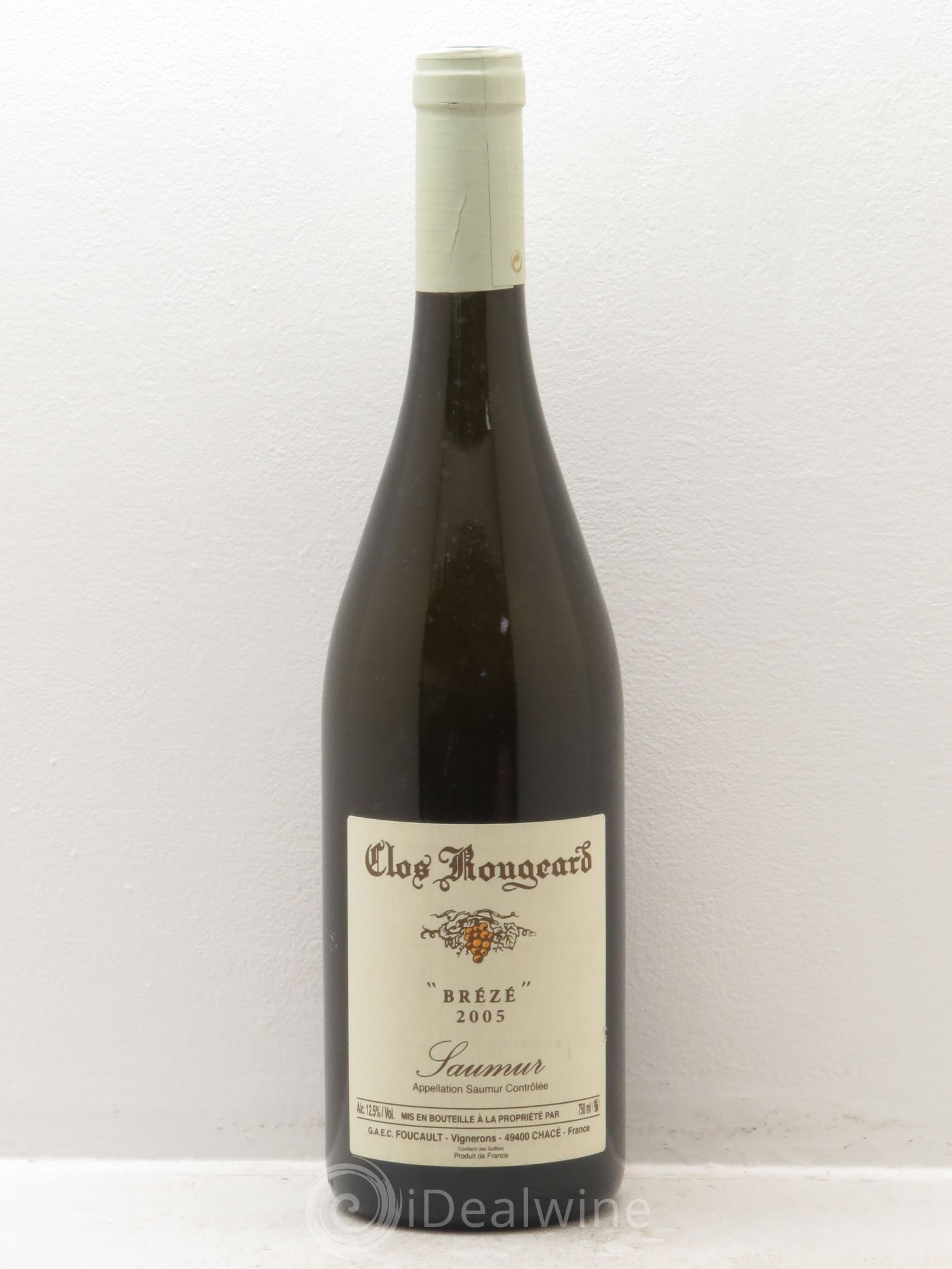 Saumur Brézé Clos Rougeard 2005 - Lot de 1 bouteille - 0