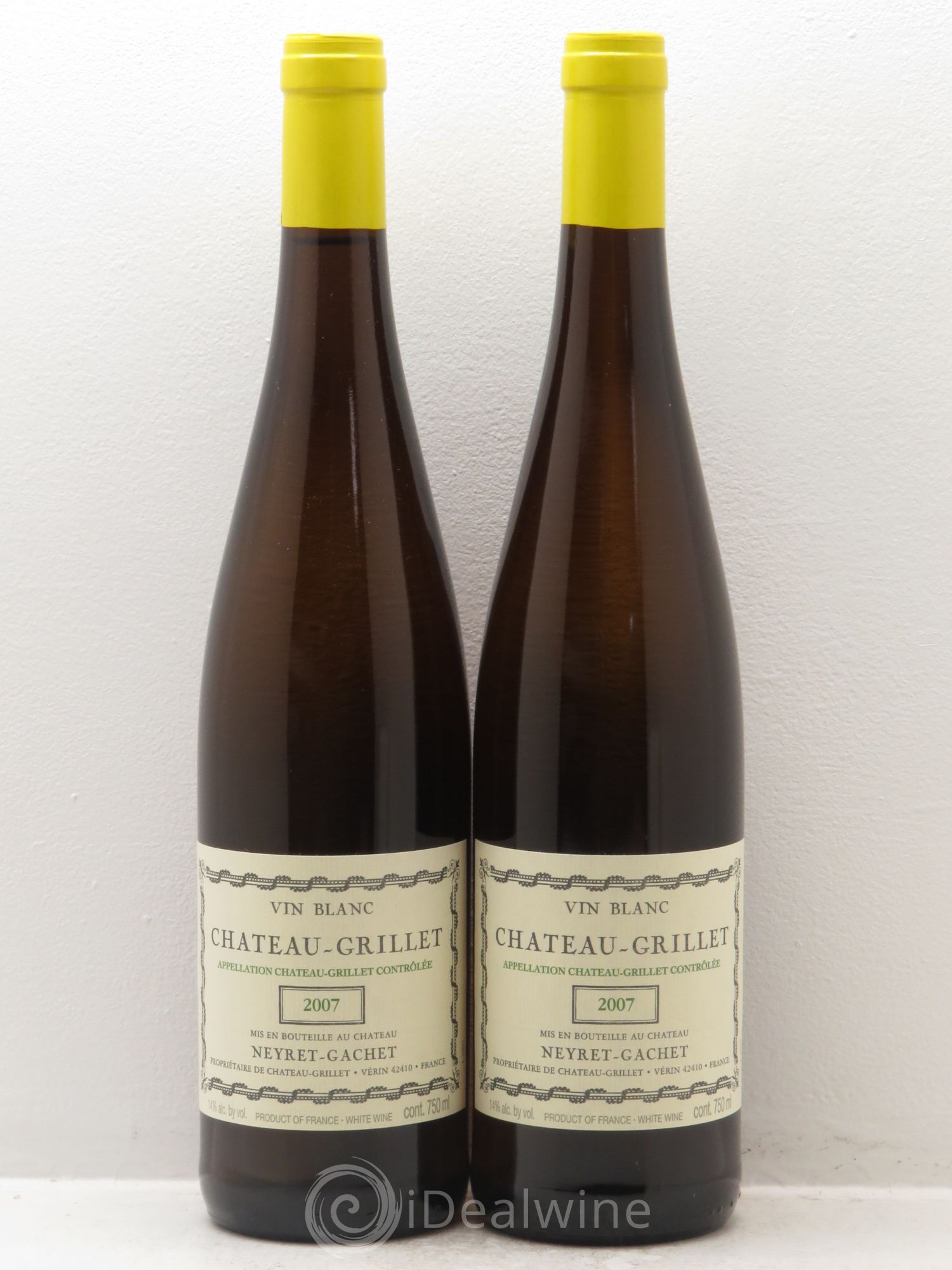 Château Grillet Château-Grillet 2007 - Posten von 2 Flaschen - 0