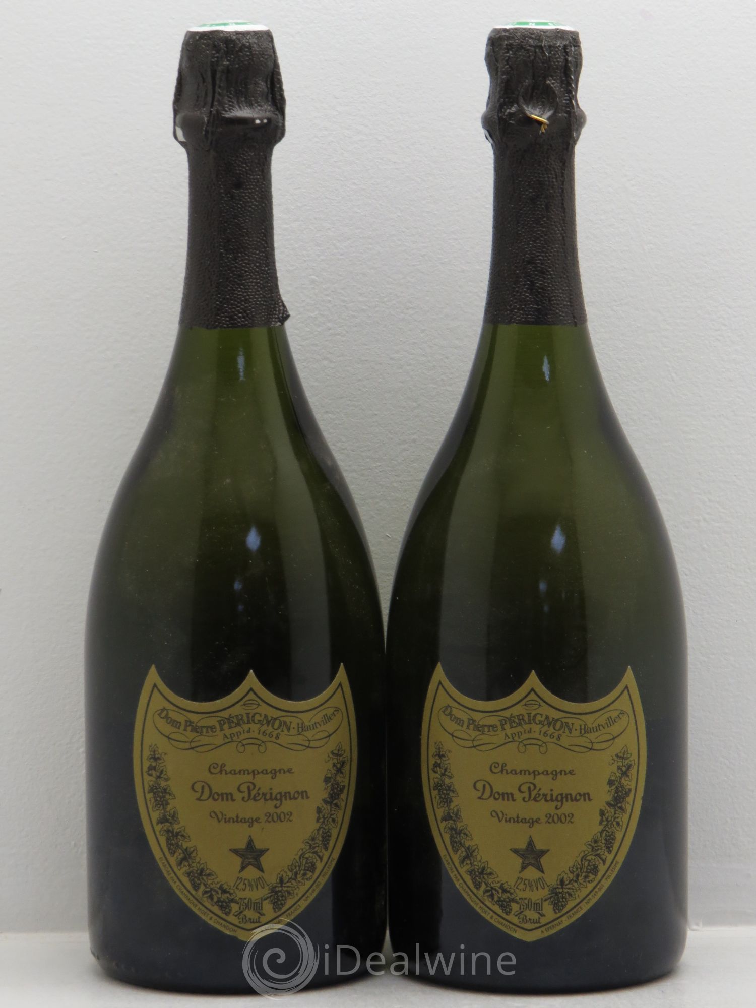 Brut Dom Pérignon 2002 - Lot de 2 bouteilles - 0