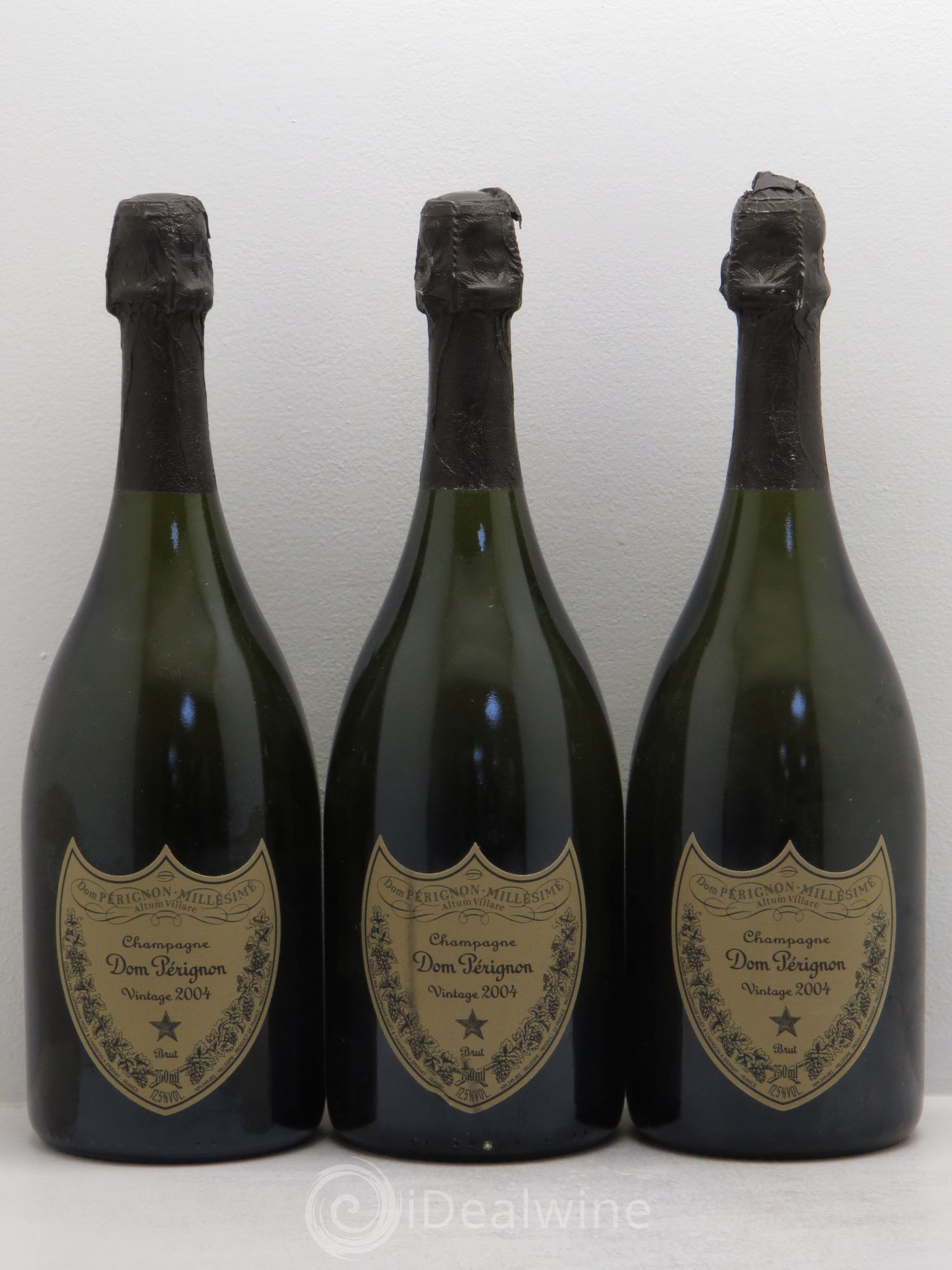 Brut Dom Pérignon 2004 - Lot de 3 bouteilles - 0