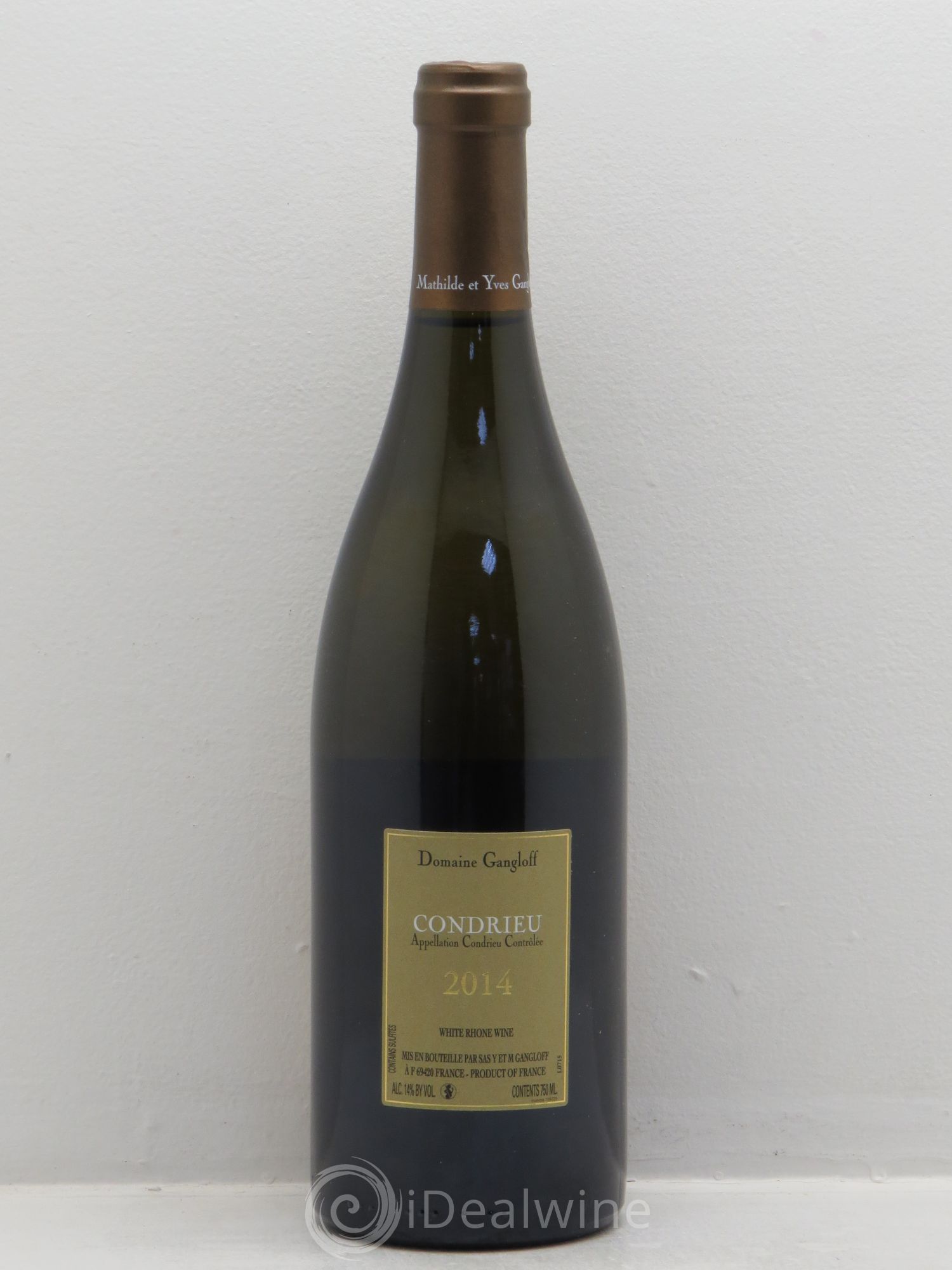 Condrieu Domaine Gangloff (Domaine) 2014 - Posten von 1 Flasche - 1