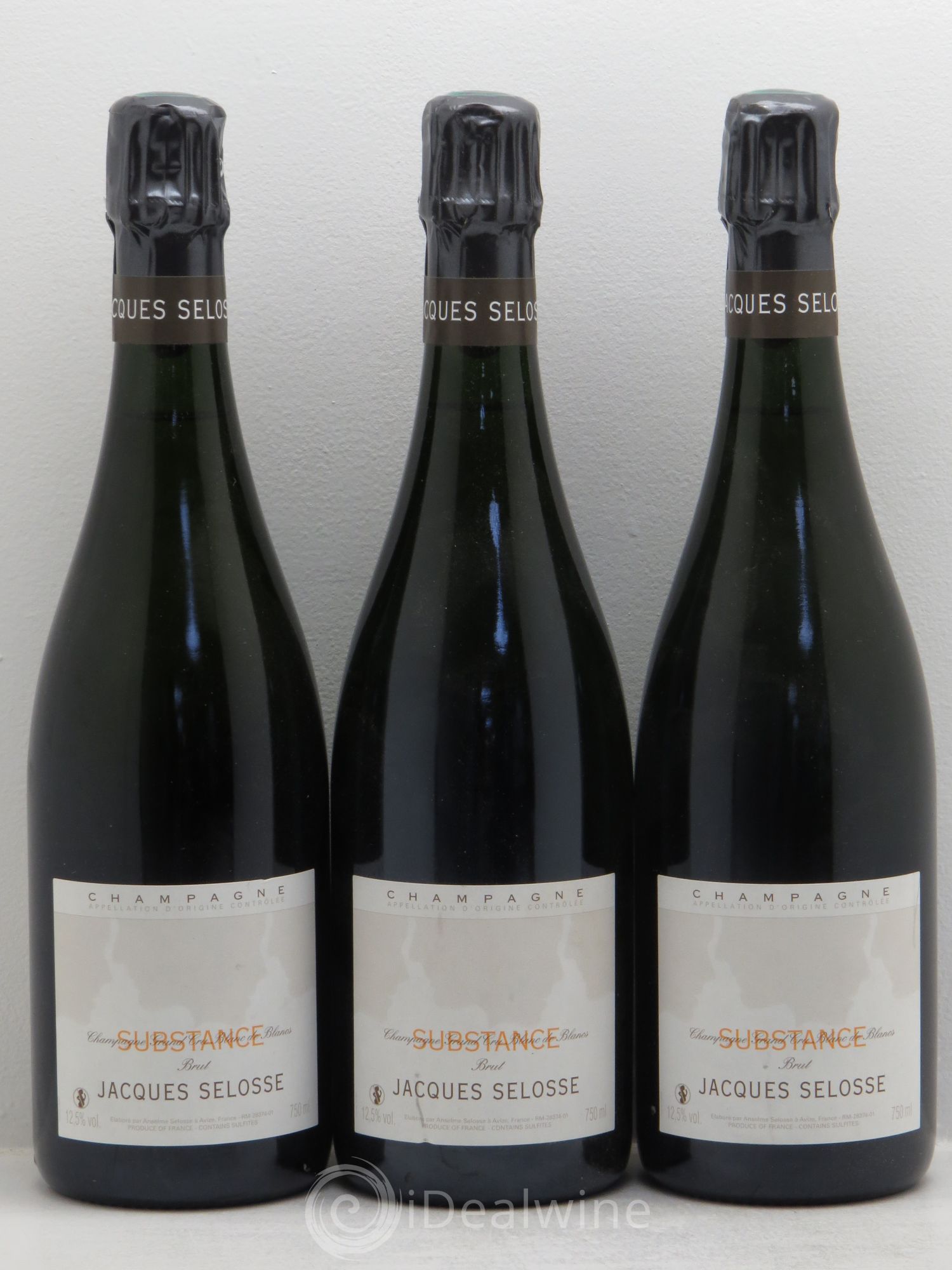 Substance Jacques Selosse - Lot de 3 bouteilles - 0