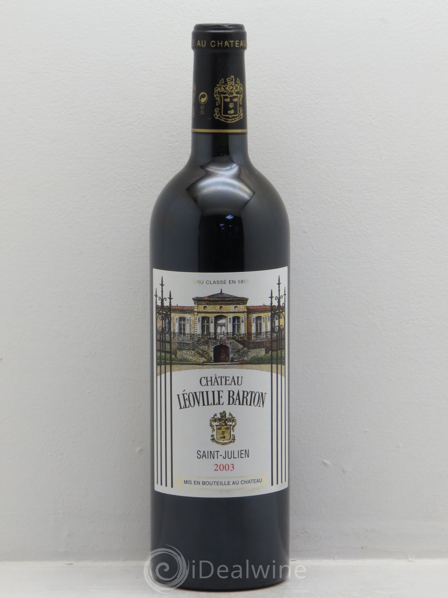 Château Léoville Barton 2ème Grand Cru Classé 2003 - Lot de 1 bouteille - 0