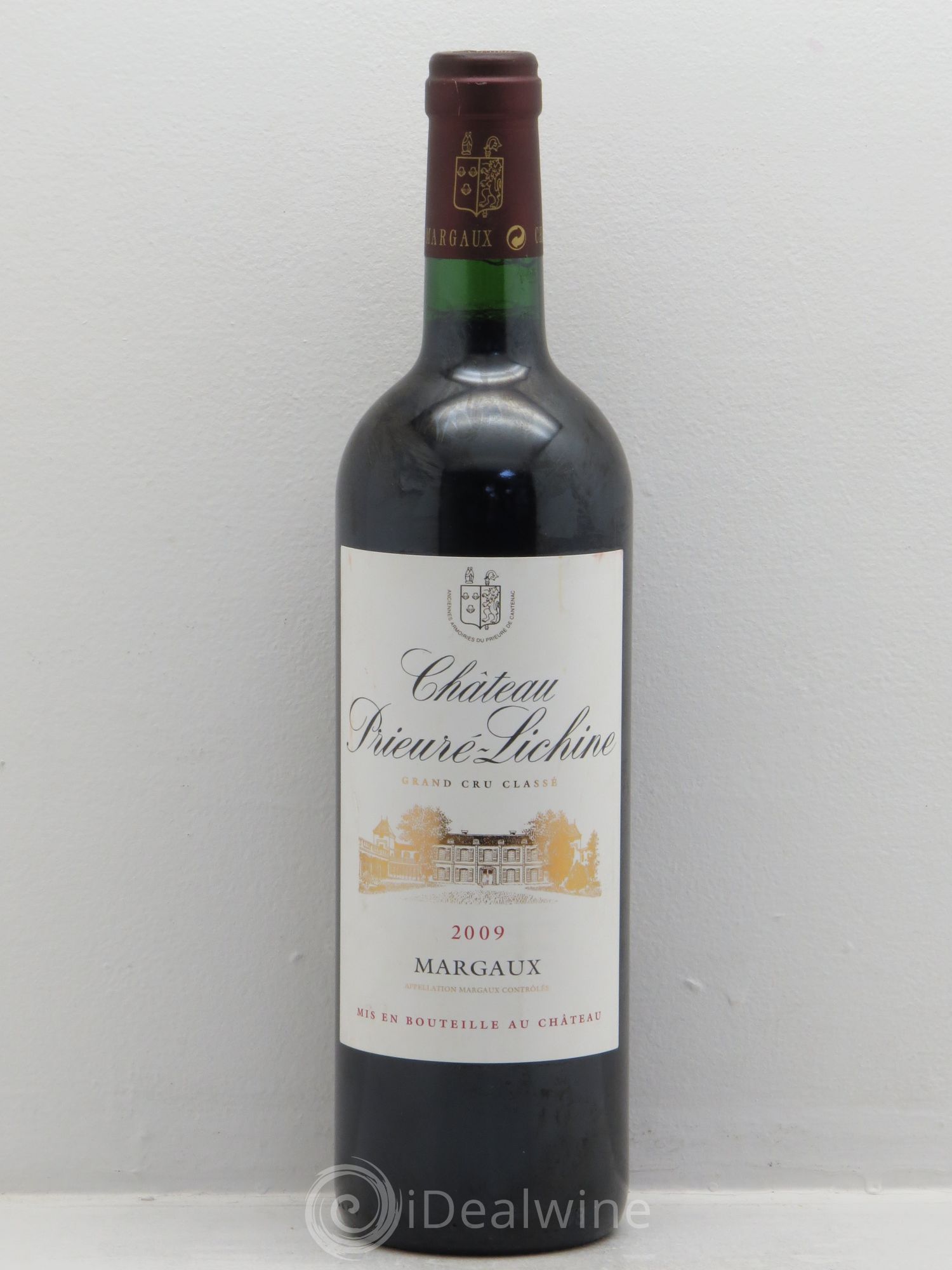 Château Prieuré Lichine 4ème Grand Cru Classé 2009 - Lot de 1 bouteille - 0