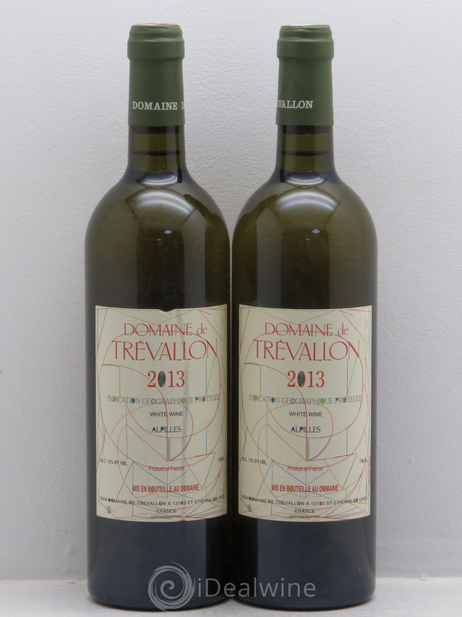 VDP Bouches du Rhône Trévallon (Domaine de) Eloi Dürrbach 2012 - Lot de 2 bouteilles - 0