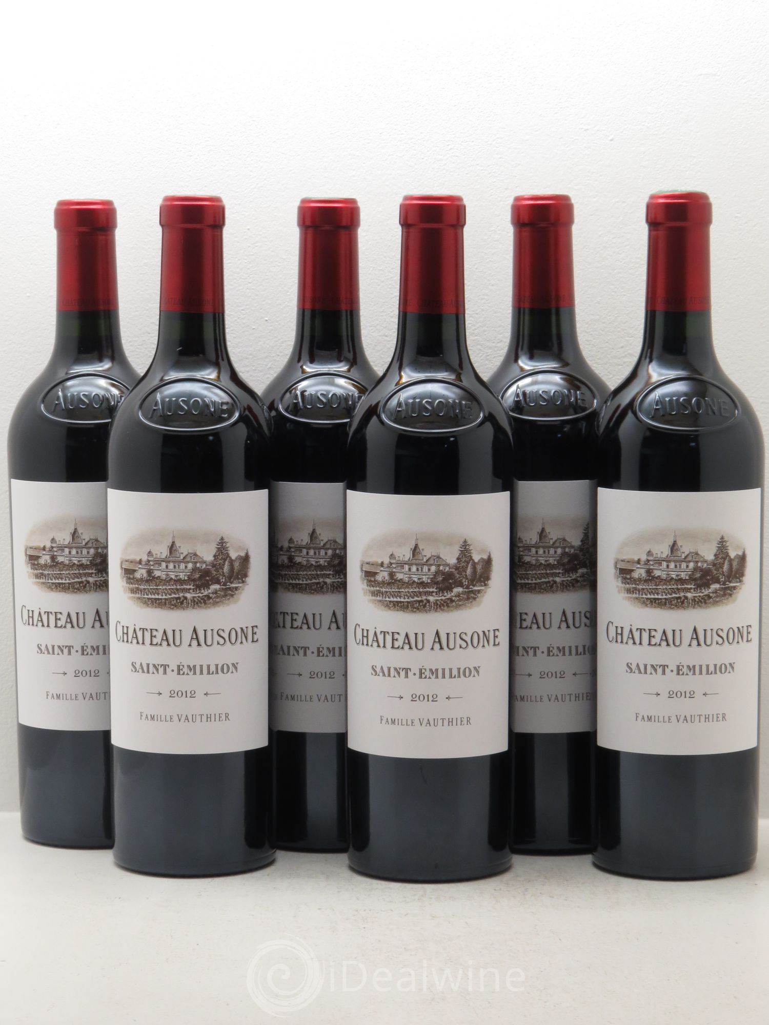 Château Ausone 1er Grand Cru Classé A 2012 - Lot de 6 bouteilles - 0