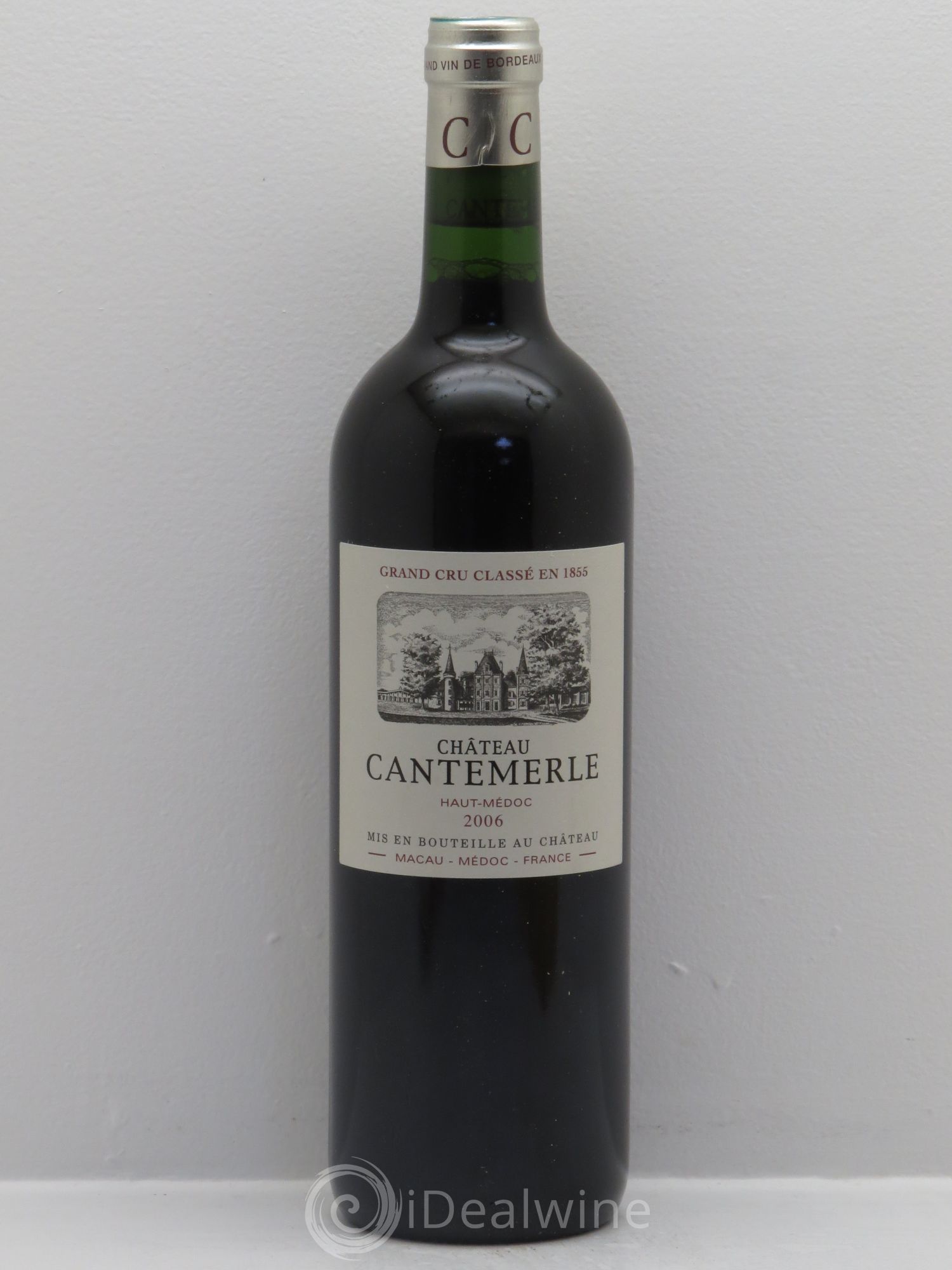 Château Cantemerle 5ème Grand Cru Classé 2006 - Lot de 1 bouteille - 0