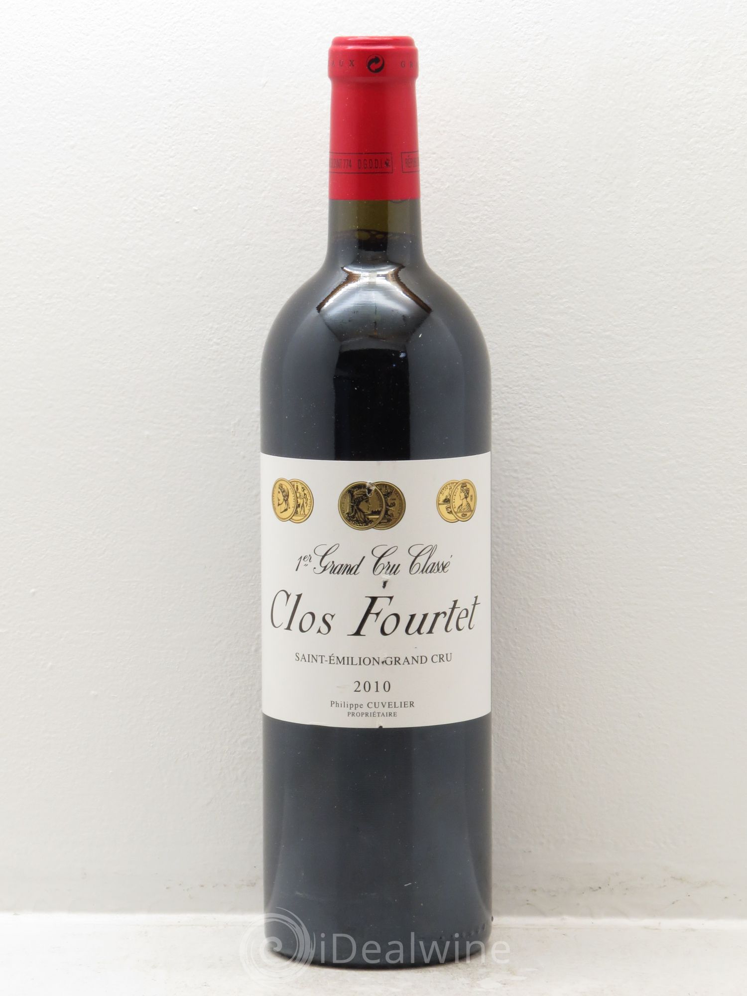 Clos Fourtet 1er Grand Cru Classé B 2010 - Lot de 6 bouteilles - 0