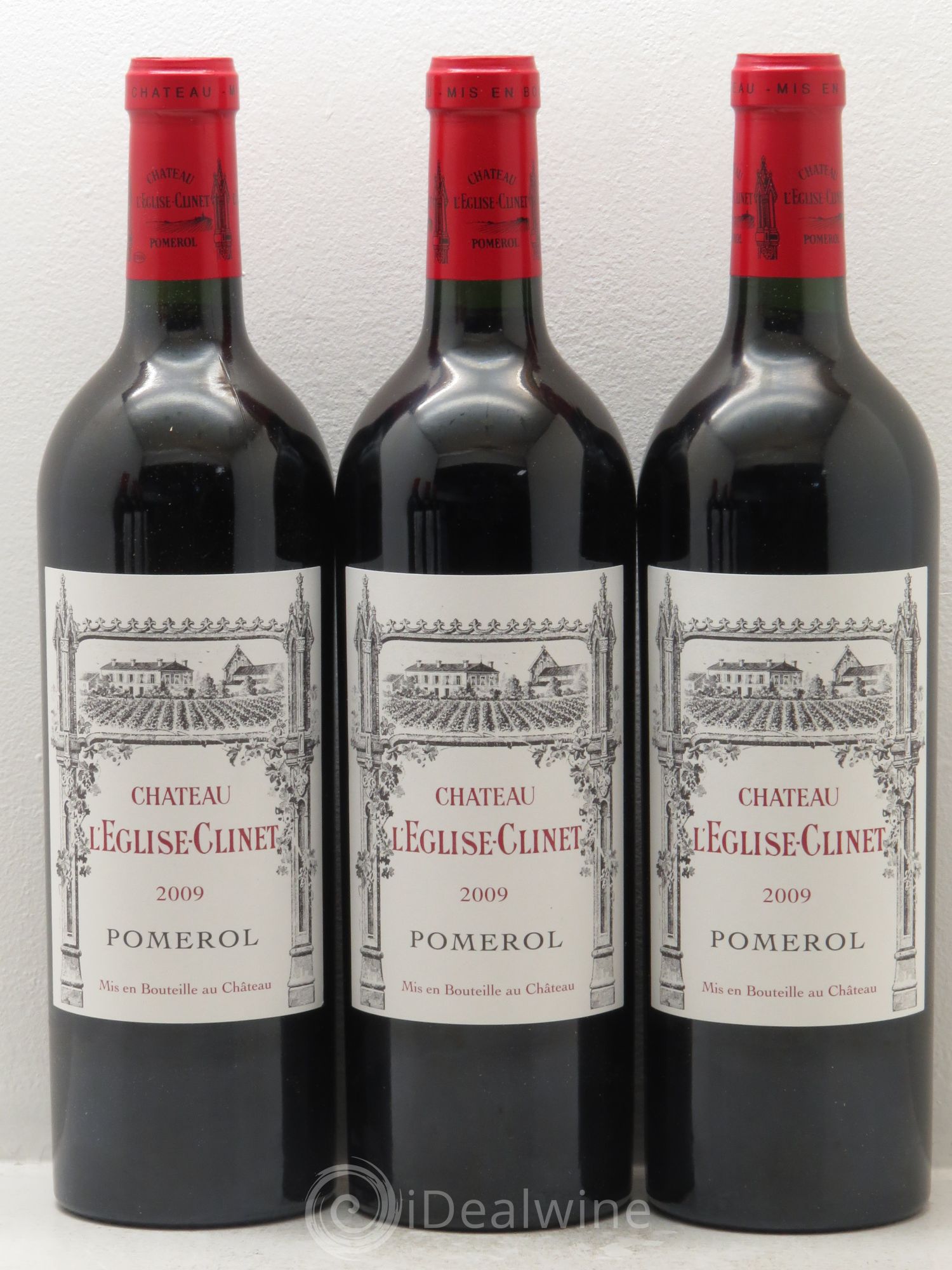 Château l' Église Clinet 2009 - Lot de 6 bouteilles - 1