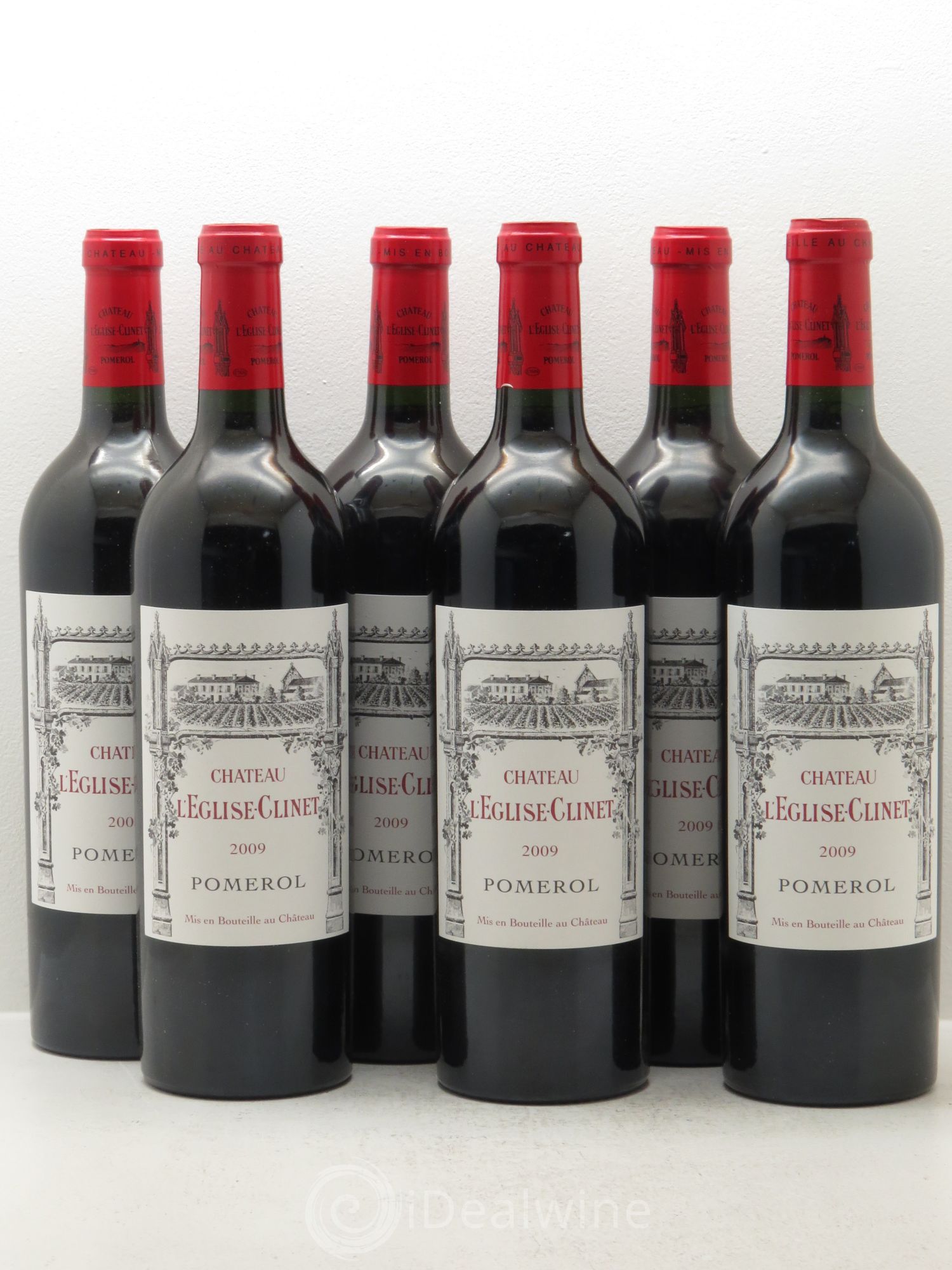 Château l' Église Clinet 2009 - Lot de 6 bouteilles - 0