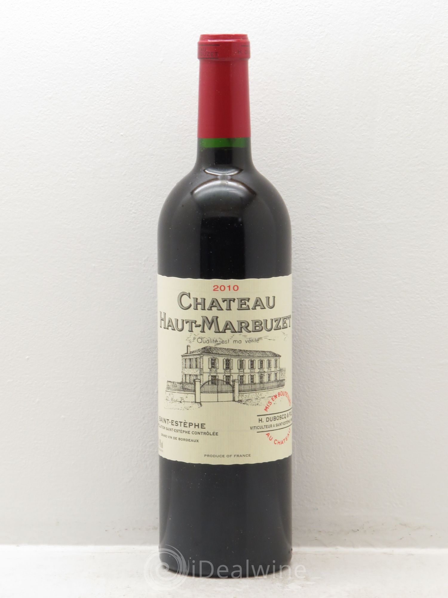 Château Haut Marbuzet 2010 - Lot de 12 bouteilles - 0
