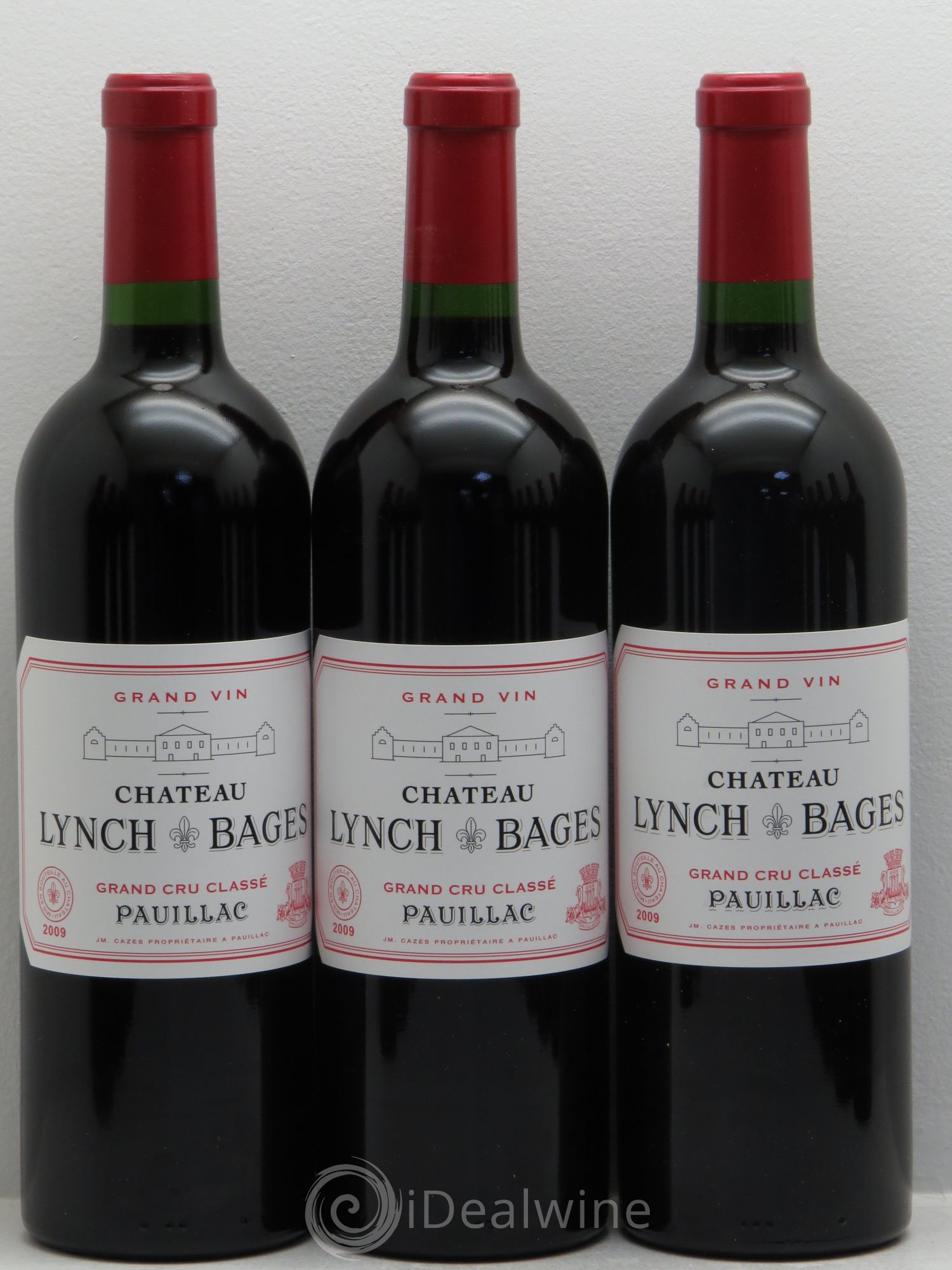 Château Lynch Bages 5ème Grand Cru Classé 2009 - Lot de 12 bouteilles - 1
