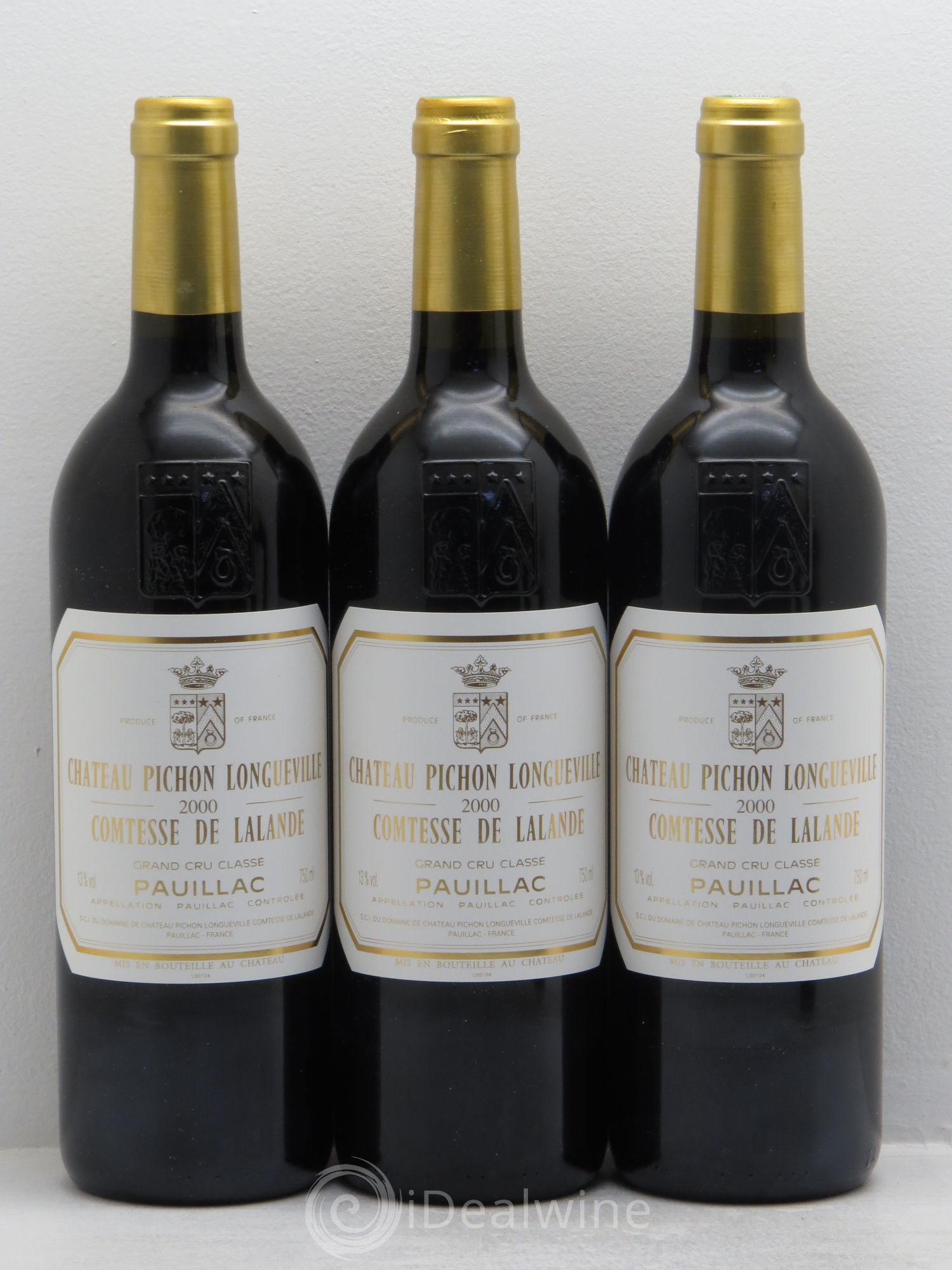 Château Pichon Longueville Comtesse de Lalande 2ème Grand Cru Classé 2000 - Lot de 12 bouteilles - 2