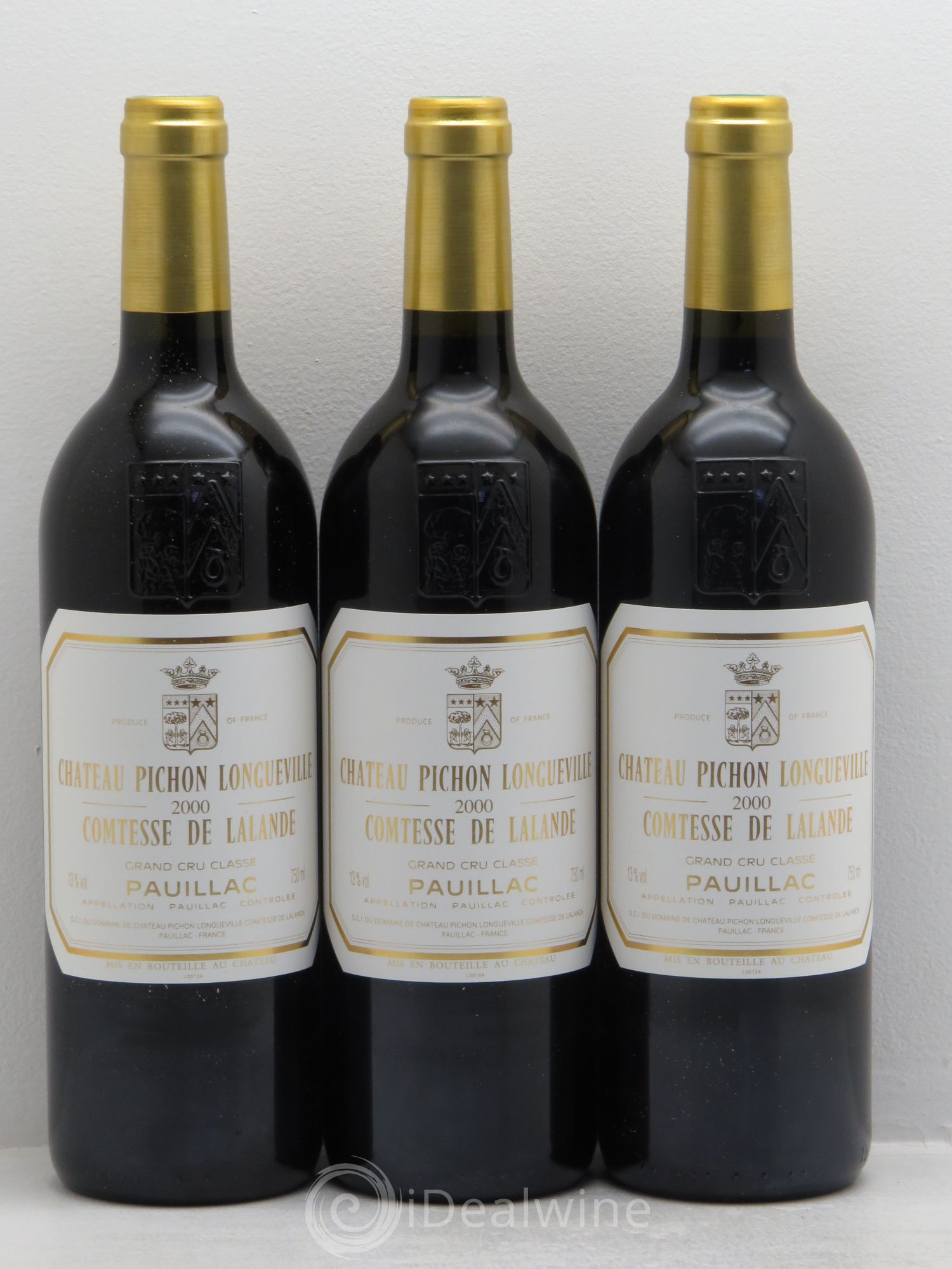 Château Pichon Longueville Comtesse de Lalande 2ème Grand Cru Classé 2000 - Lot de 12 bouteilles - 4