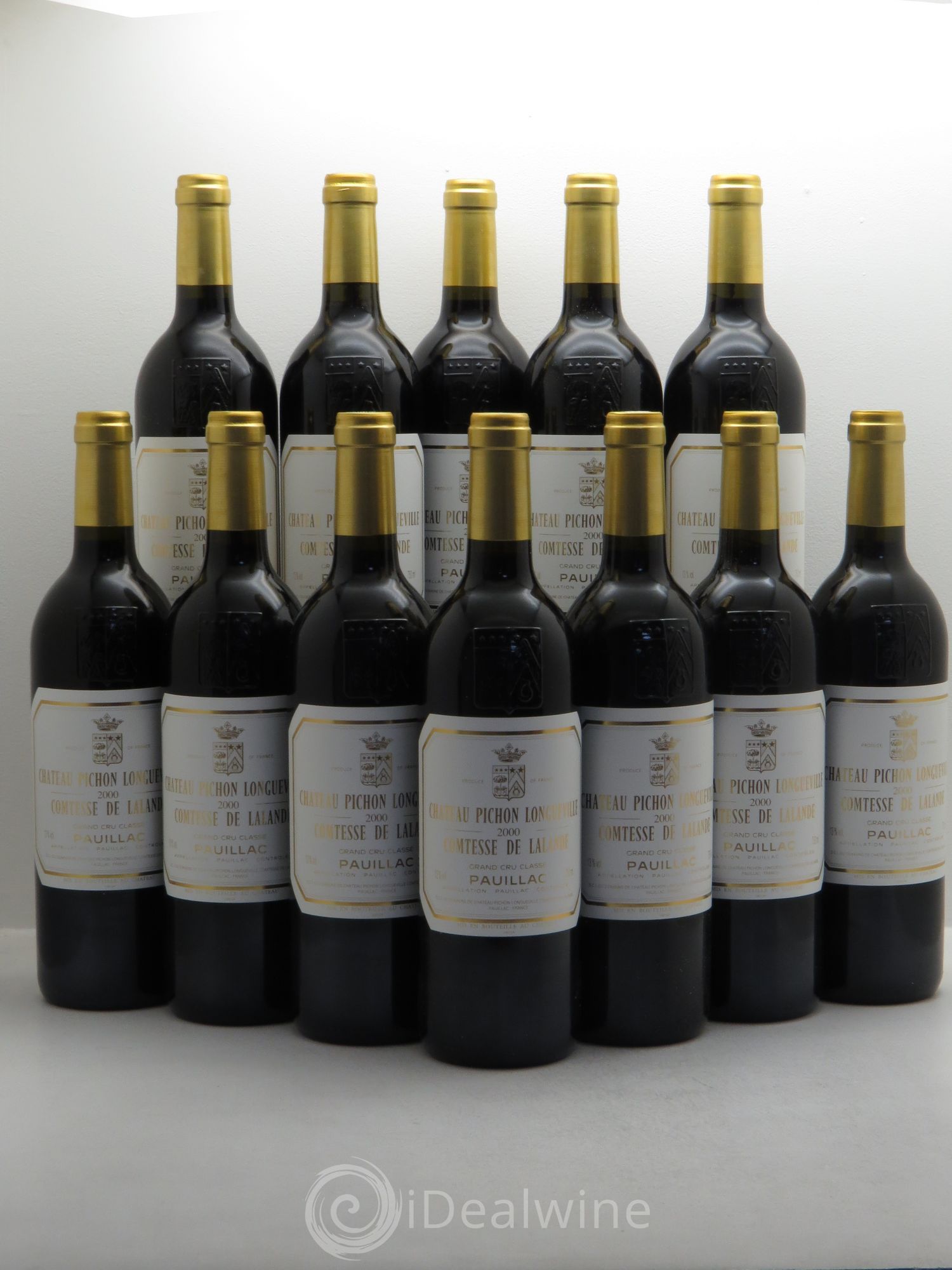 Château Pichon Longueville Comtesse de Lalande 2ème Grand Cru Classé 2000 - Lot de 12 bouteilles - 0