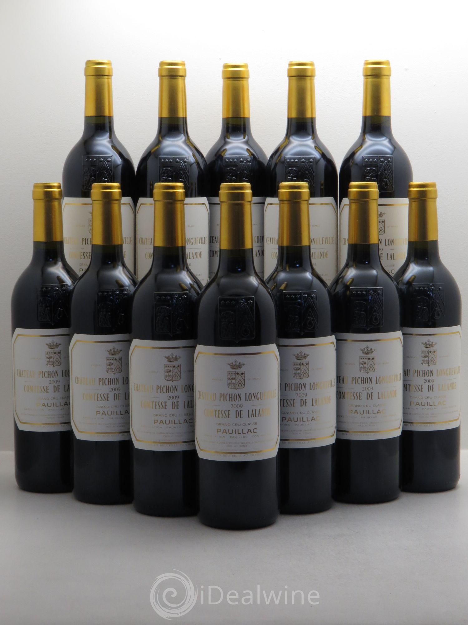 Château Pichon Longueville Comtesse de Lalande 2ème Grand Cru Classé 2009 - Lot de 12 bouteilles - 0