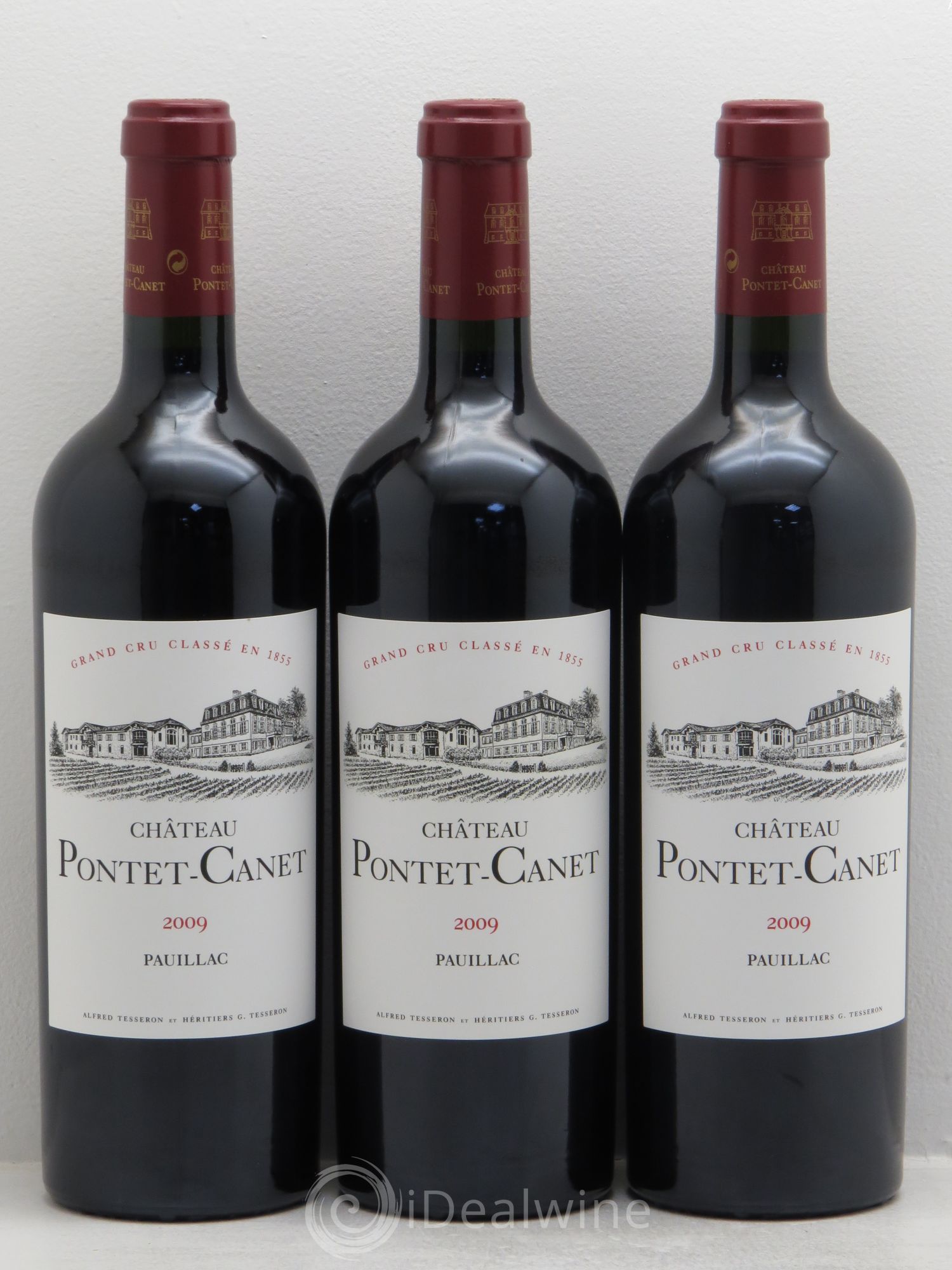 Château Pontet Canet 5ème Grand Cru Classé 2009 - Lot de 6 bouteilles - 2
