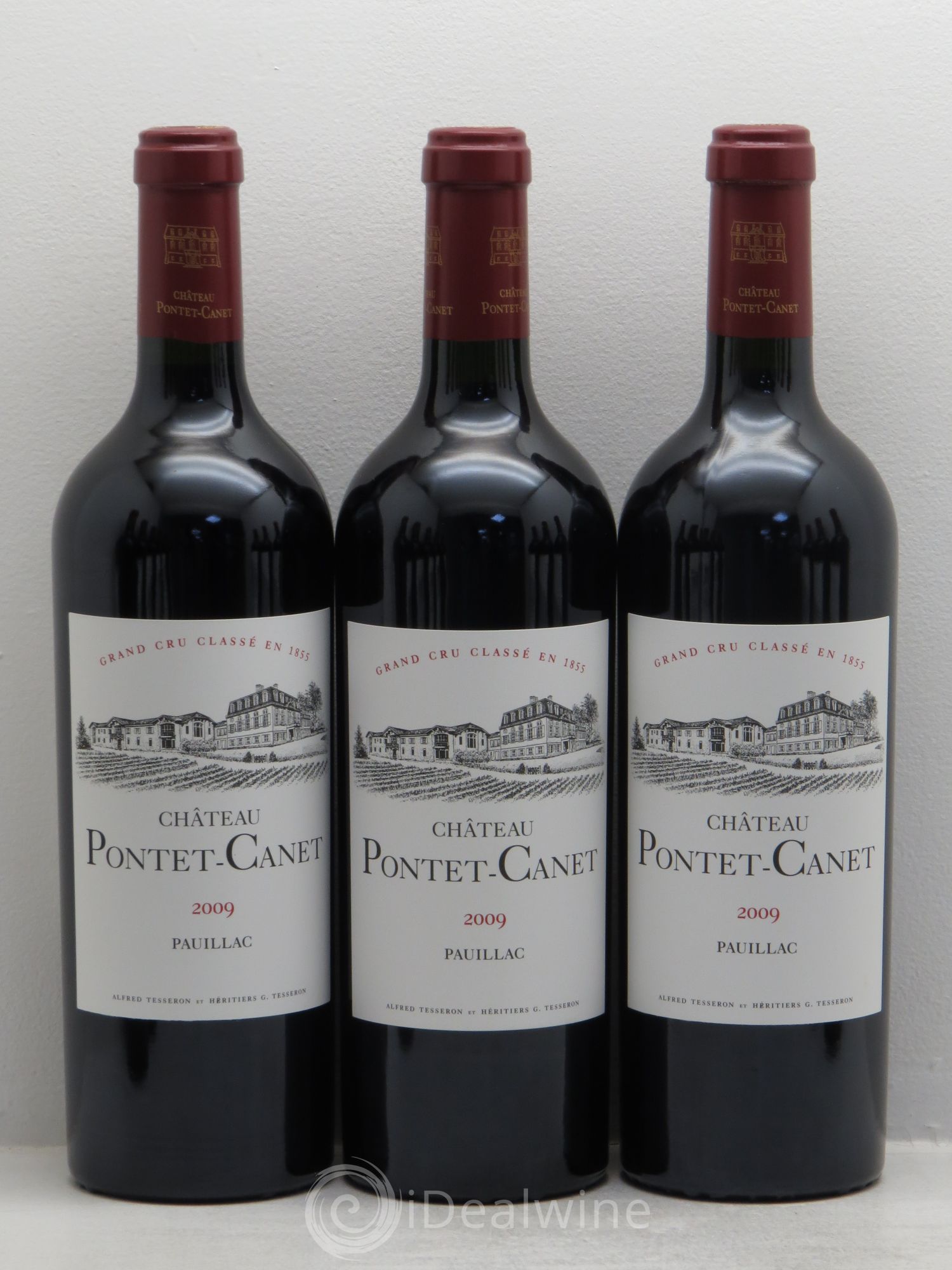 Château Pontet Canet 5ème Grand Cru Classé 2009 - Lot de 12 bouteilles - 2