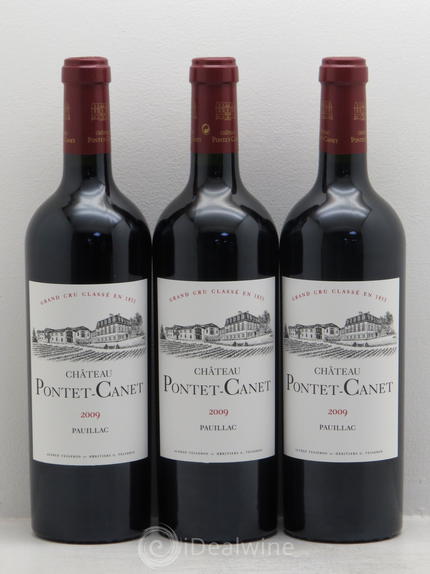 Château Pontet Canet 5ème Grand Cru Classé 2009 - Lot de 12 bouteilles - 2