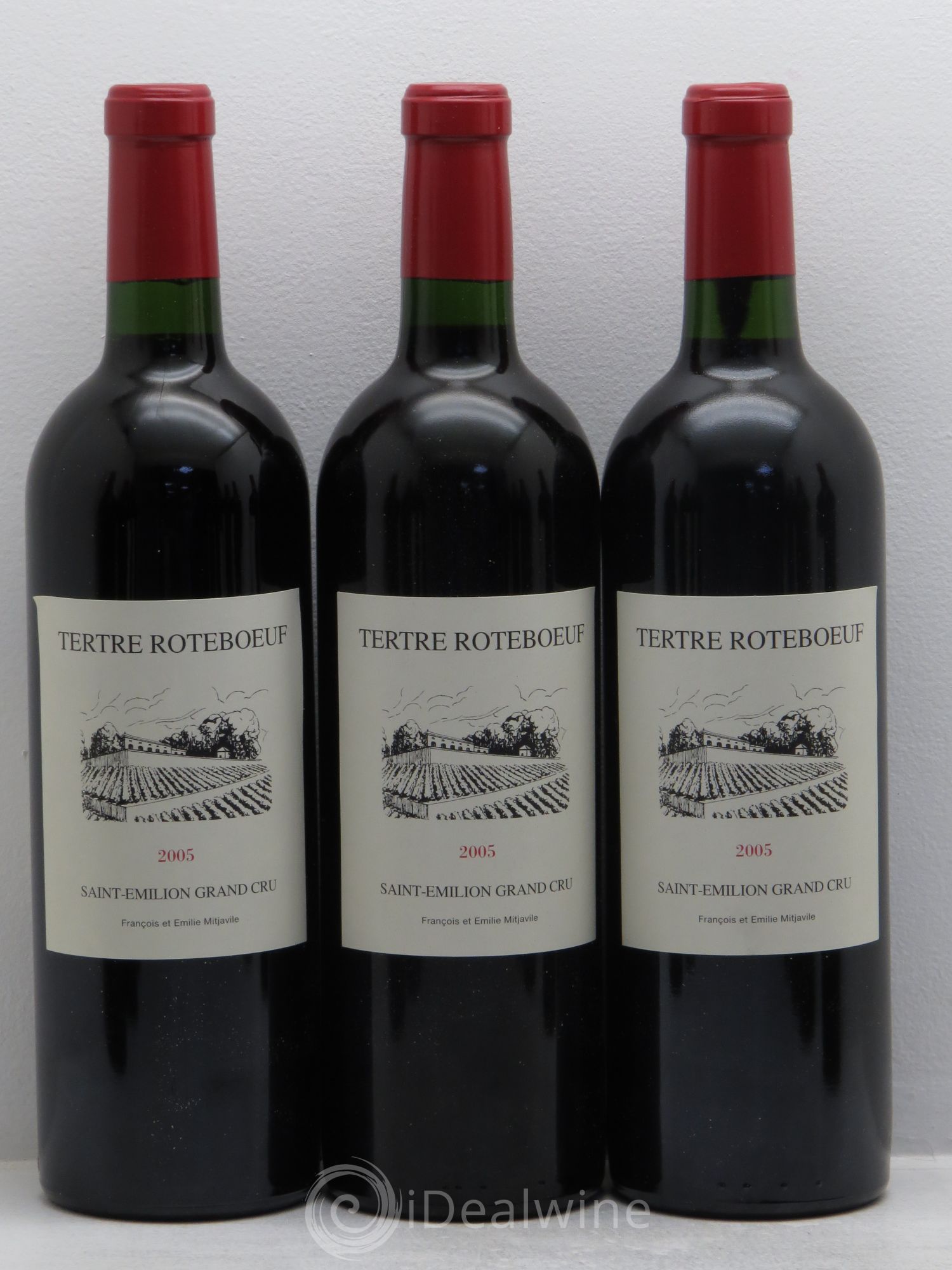 Château Tertre Roteboeuf 2005 - Lot de 12 bouteilles - 1