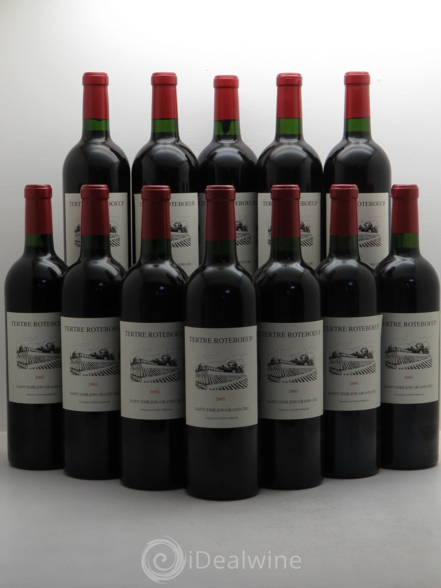 Château Tertre Roteboeuf 2005 - Lot de 12 bouteilles - 0