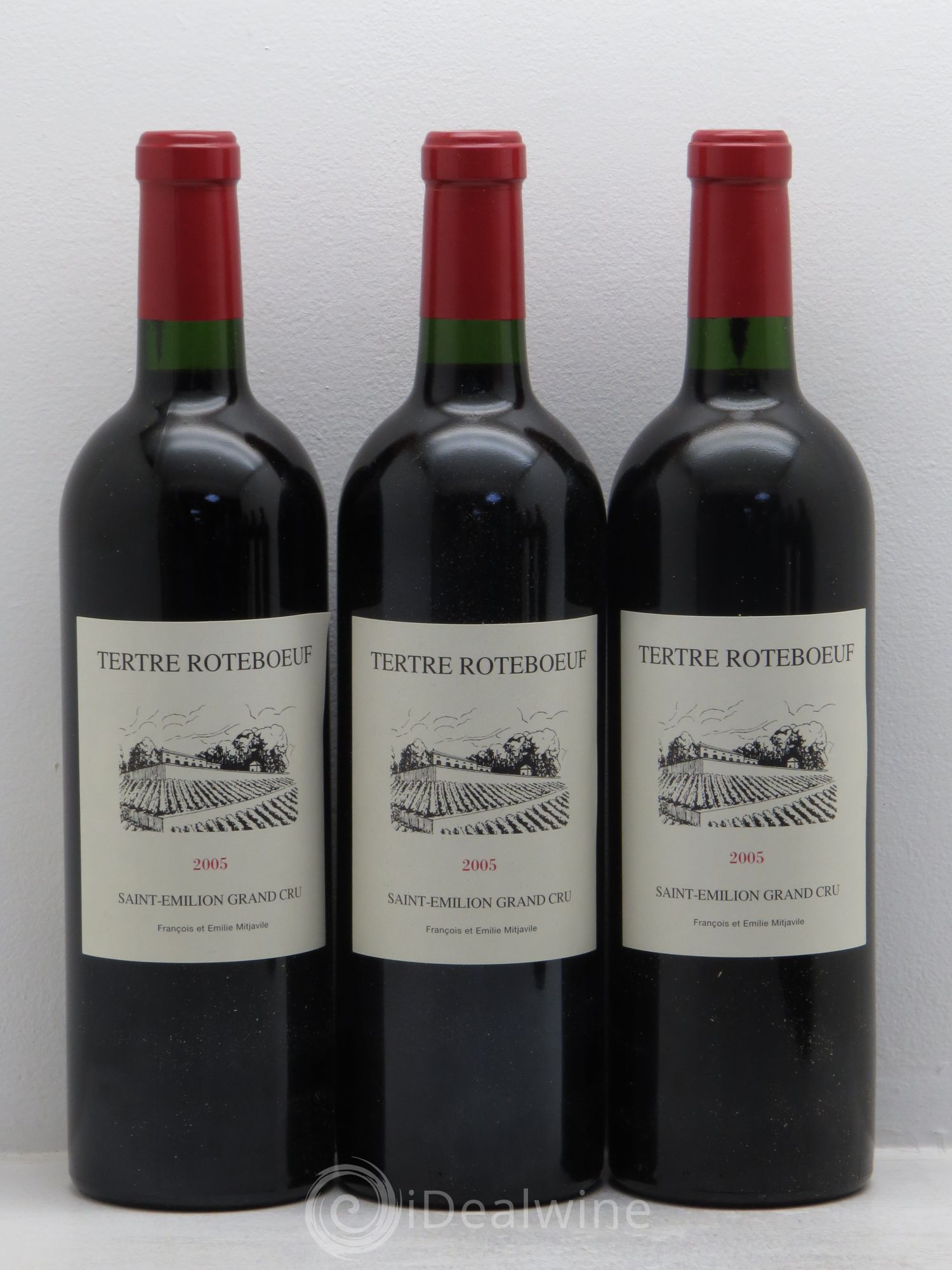 Château Tertre Roteboeuf 2005 - Posten von 6 Flaschen - 1
