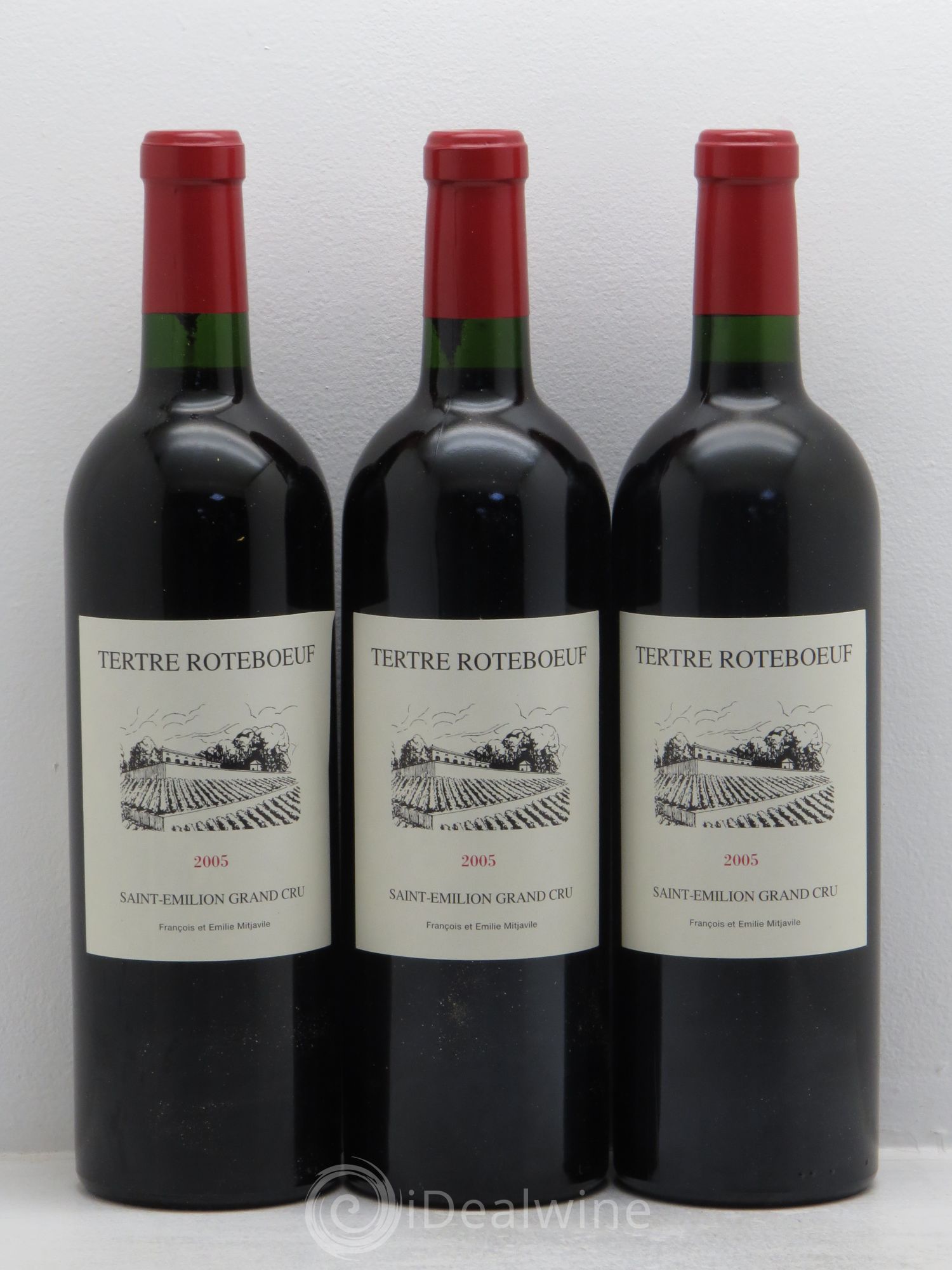 Château Tertre Roteboeuf 2005 - Posten von 6 Flaschen - 2