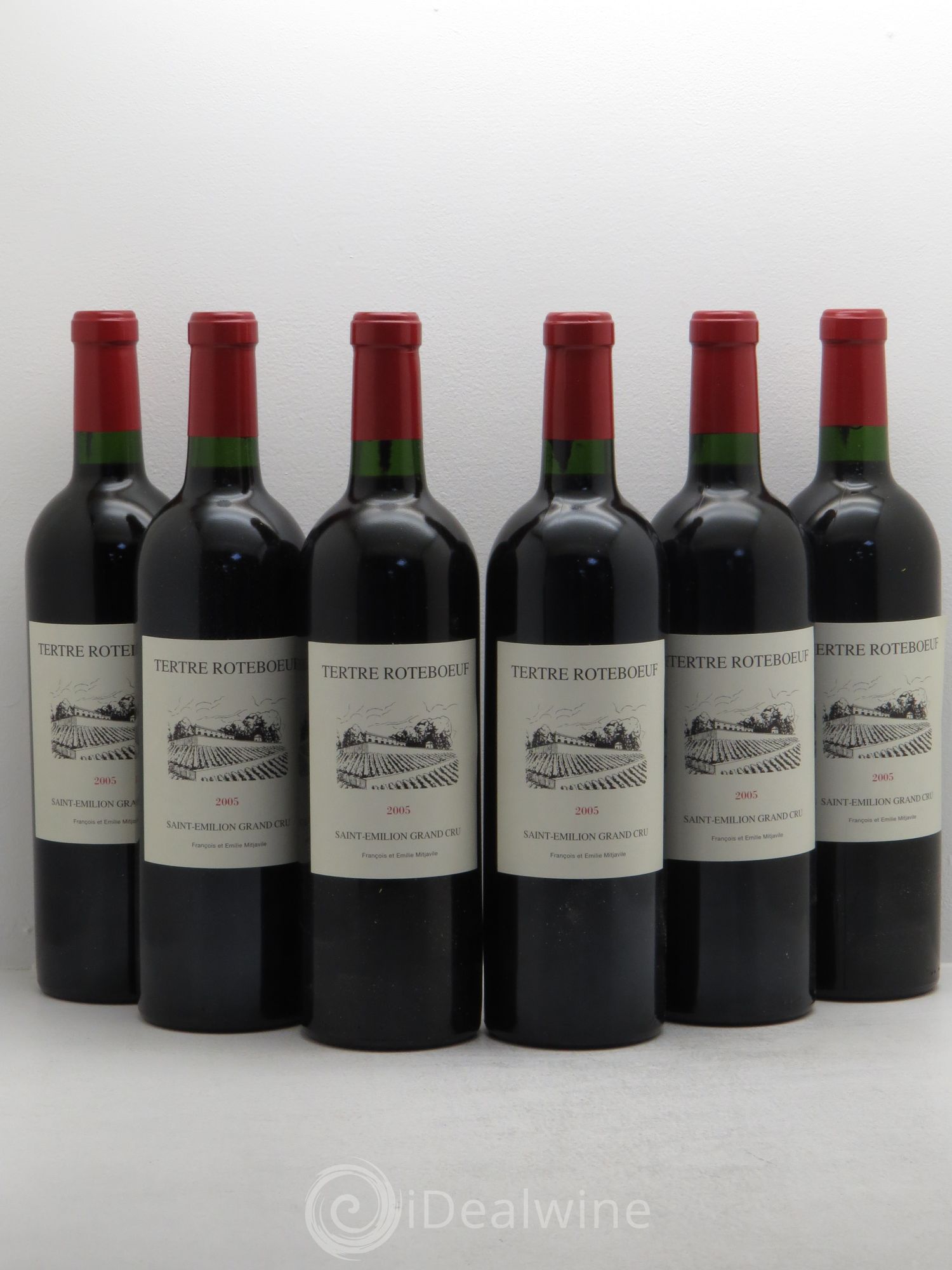 Château Tertre Roteboeuf 2005 - Posten von 6 Flaschen - 0
