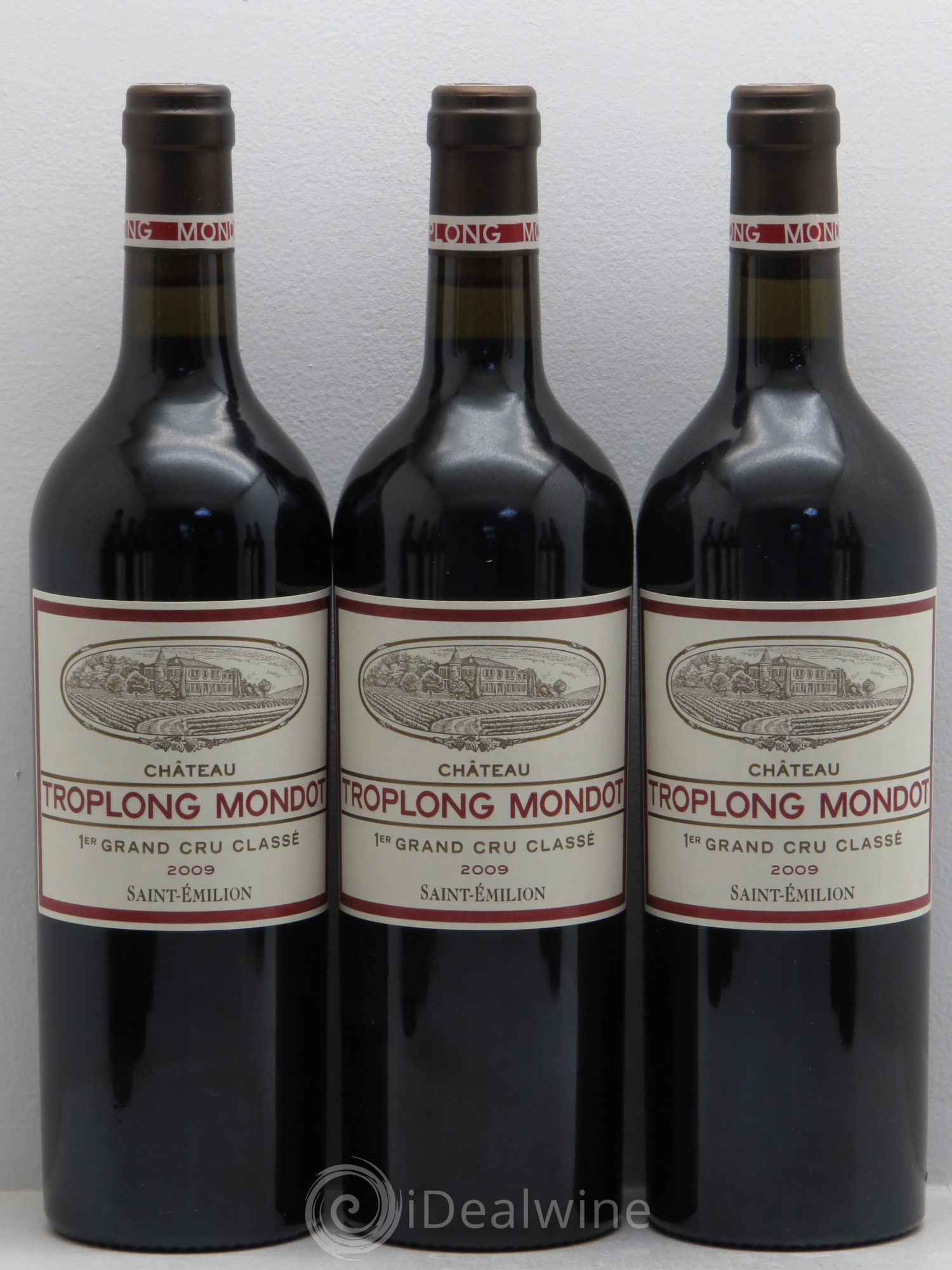 Château Troplong Mondot 1er Grand Cru Classé B 2009 - Lot de 12 bouteilles - 2