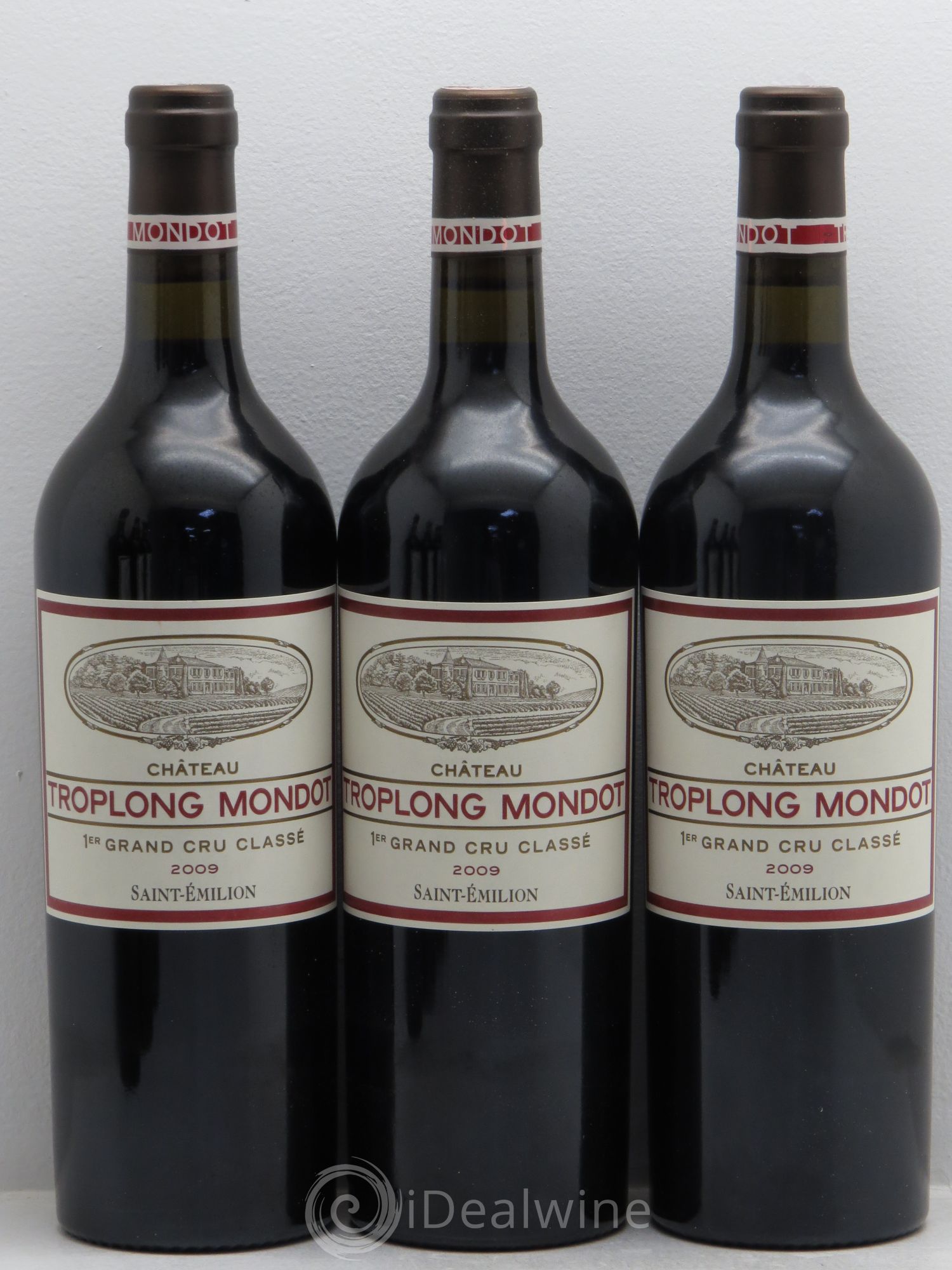 Château Troplong Mondot 1er Grand Cru Classé B 2009 - Lot de 12 bouteilles - 3