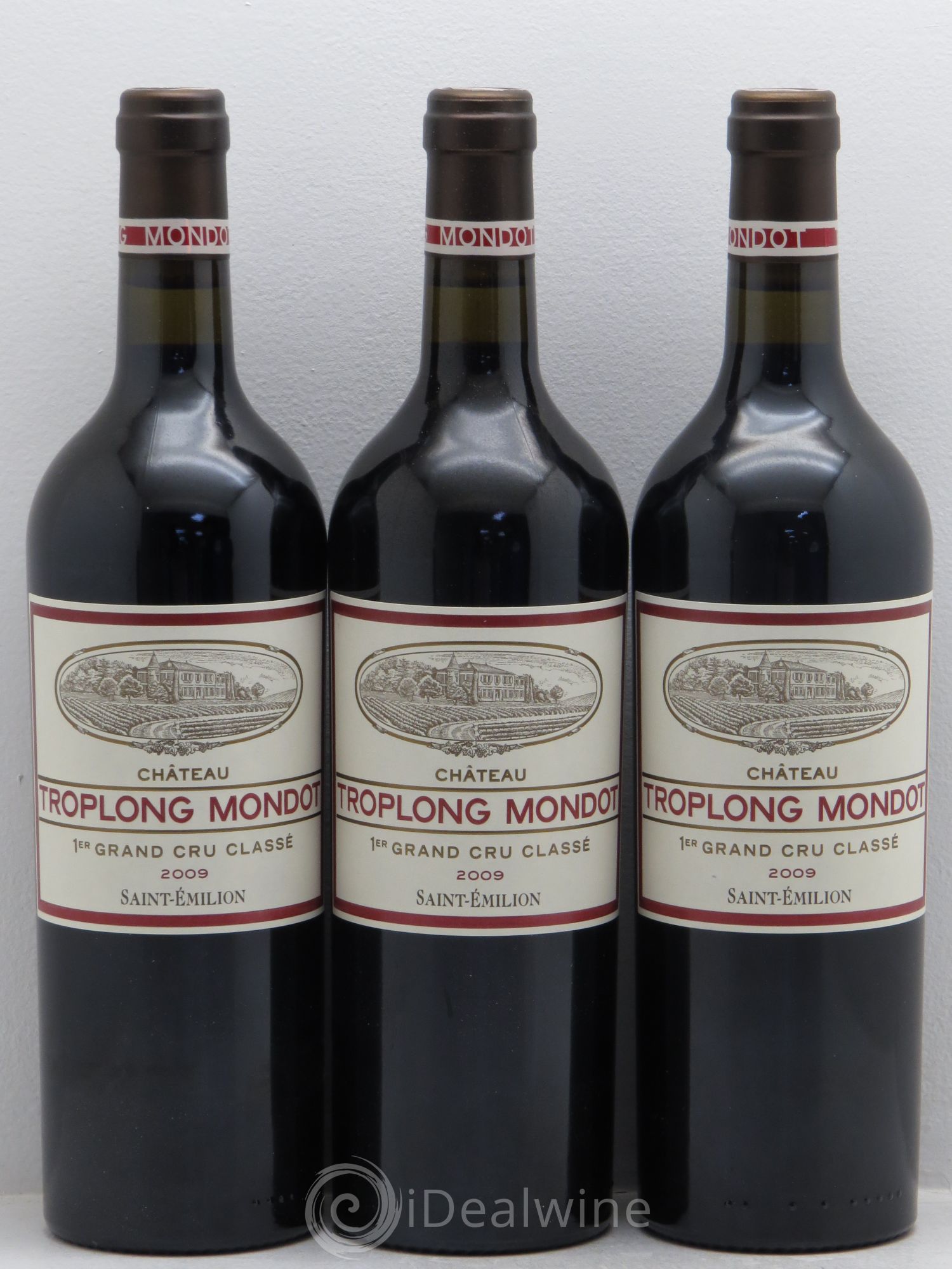 Château Troplong Mondot 1er Grand Cru Classé B 2009 - Lot de 12 bouteilles - 4