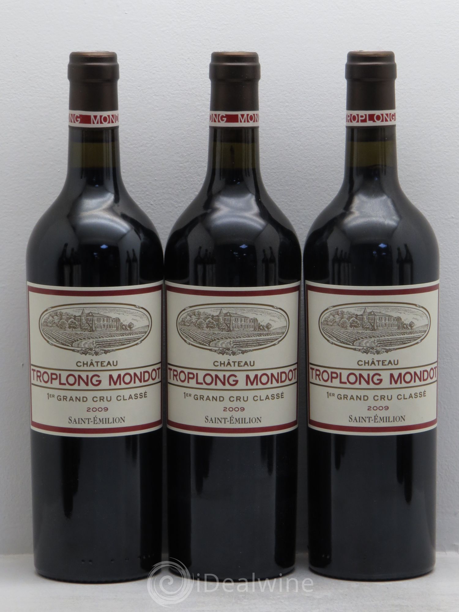 Château Troplong Mondot 1er Grand Cru Classé B 2009 - Lot de 12 bouteilles - 2