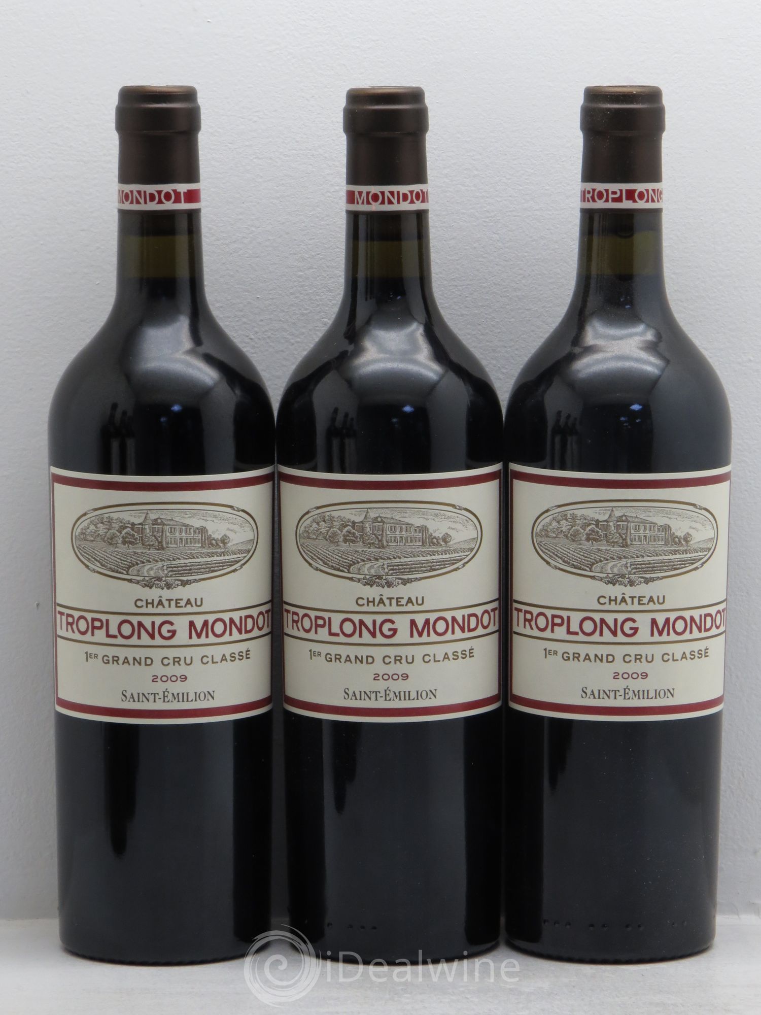 Château Troplong Mondot 1er Grand Cru Classé B 2009 - Lot de 12 bouteilles - 3