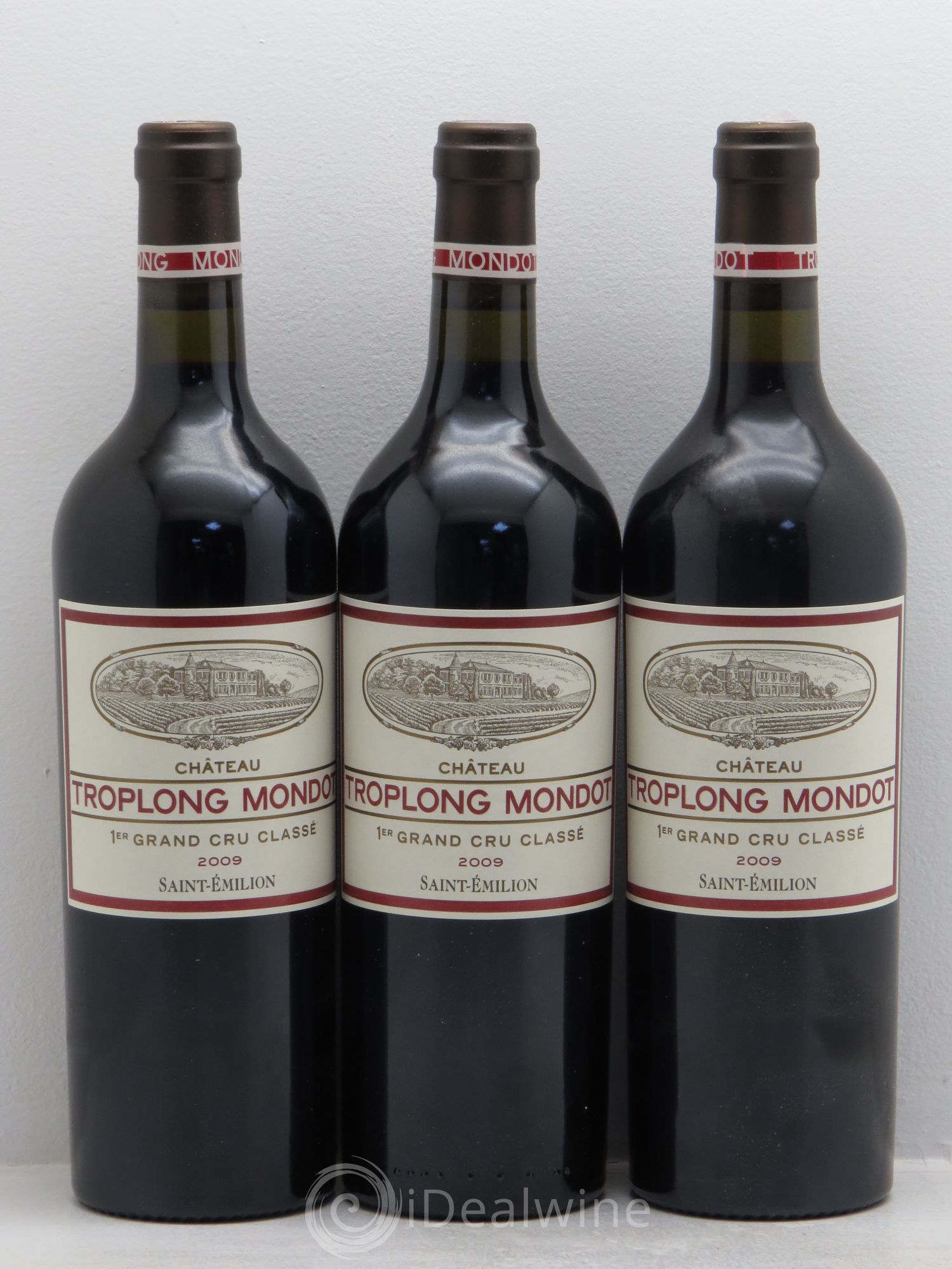 Château Troplong Mondot 1er Grand Cru Classé B 2009 - Lot de 12 bouteilles - 4