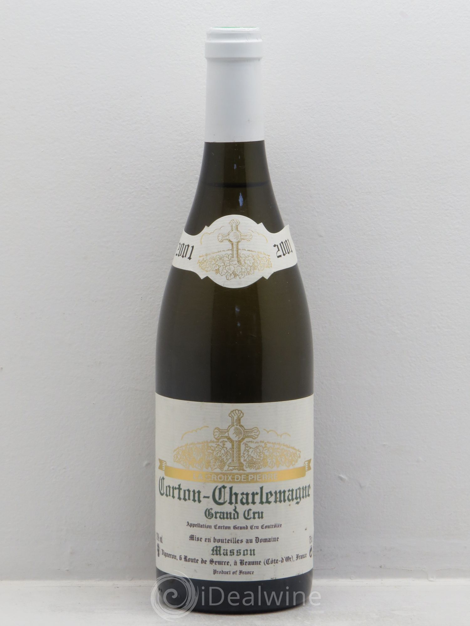 Corton-Charlemagne Grand Cru Domaine Masson 2001 - Lotto di 1 bottiglia - 0
