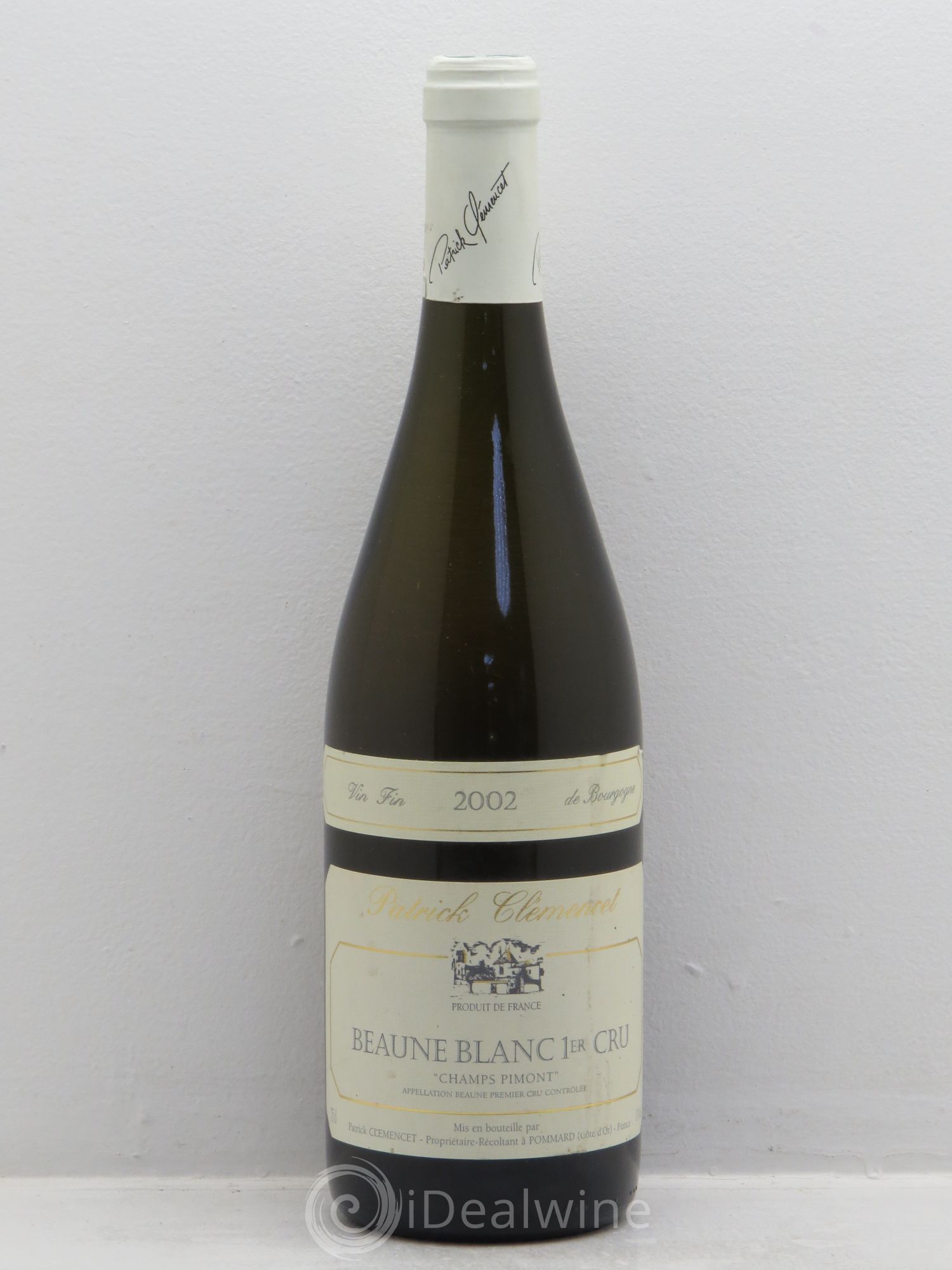Beaune 1er Cru Domaine Clémencet 2002 - Posten von 1 Flasche - 0