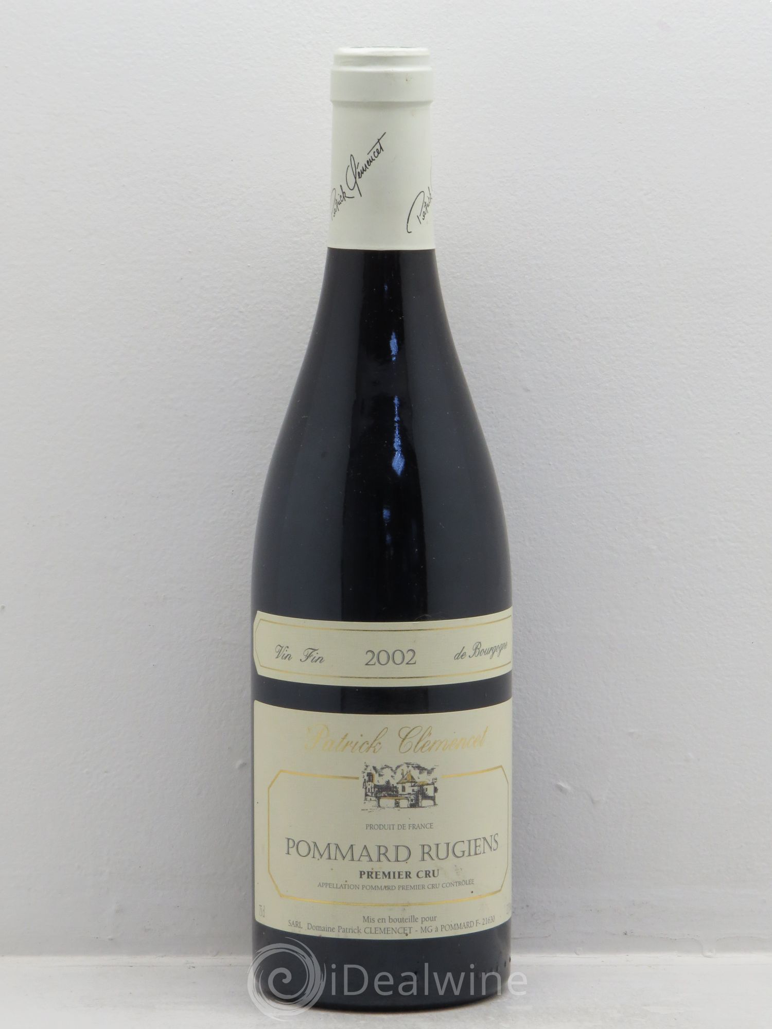 Pommard 1er Cru Domaine Clémencet 2002 - Posten von 1 Flasche - 0