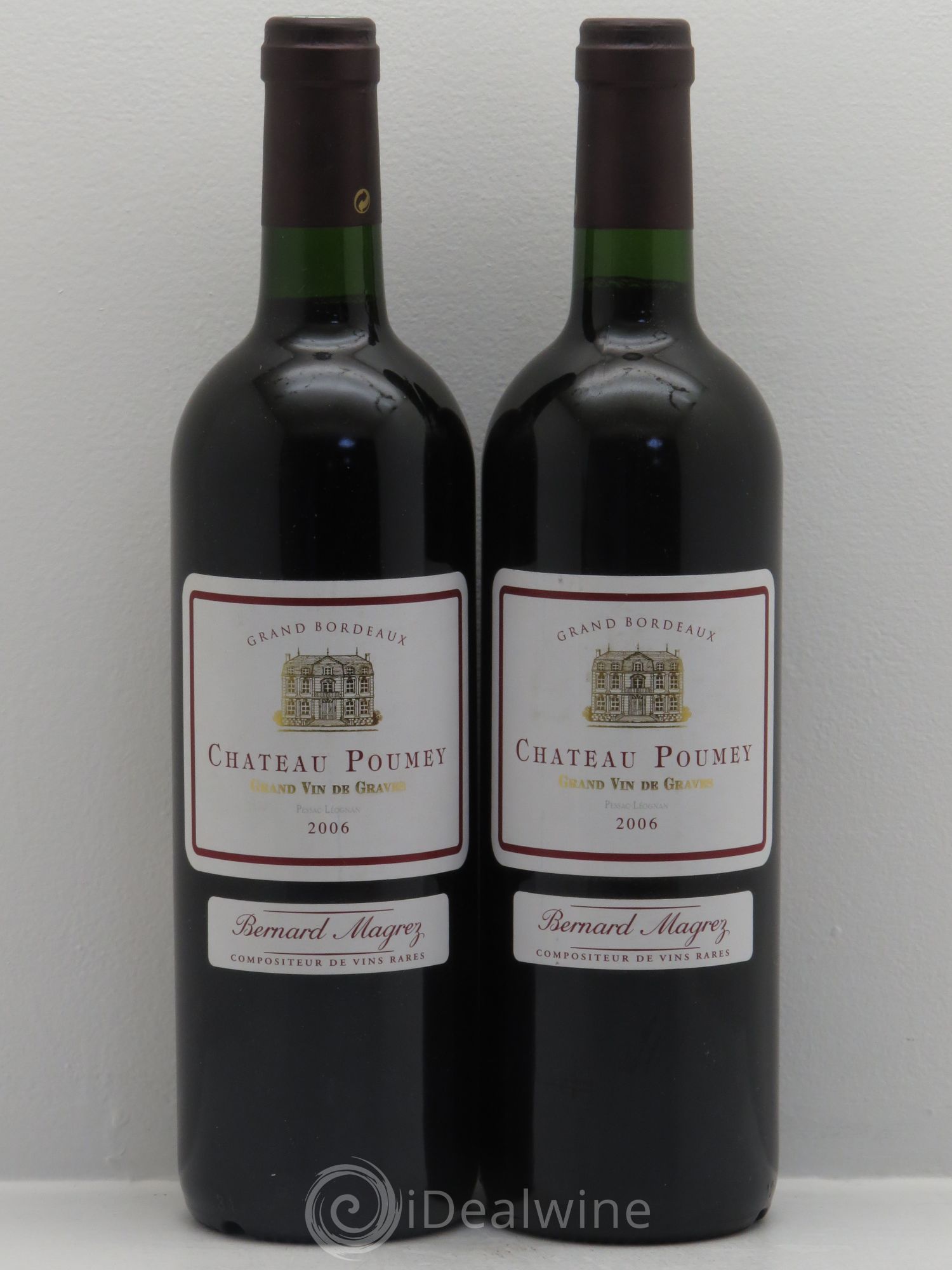 Château Poumey 2006 - Lot de 2 bouteilles - 0