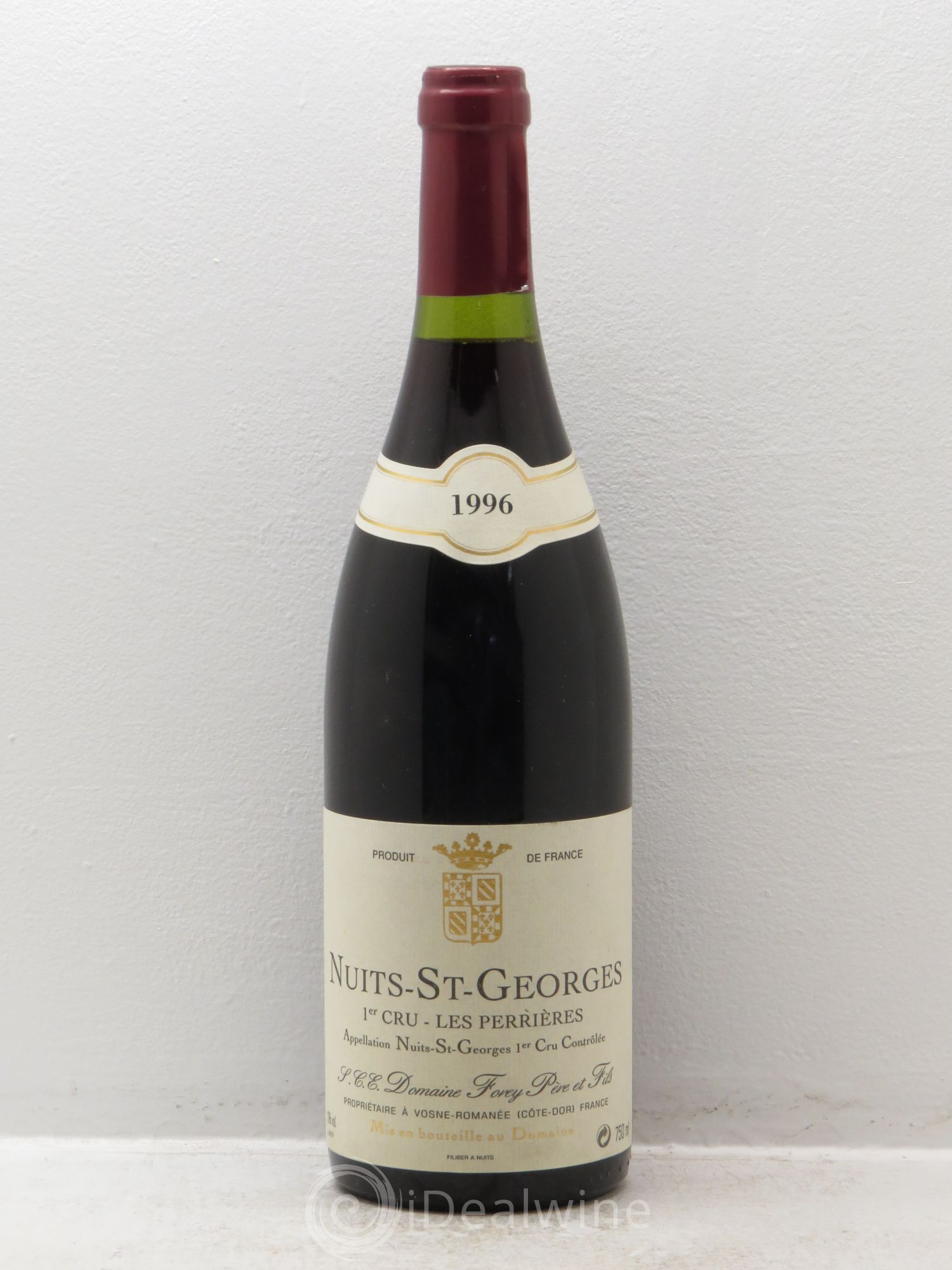 Nuits-Saint-Georges 1er Cru 1996 - Lot de 1 bouteille - 0