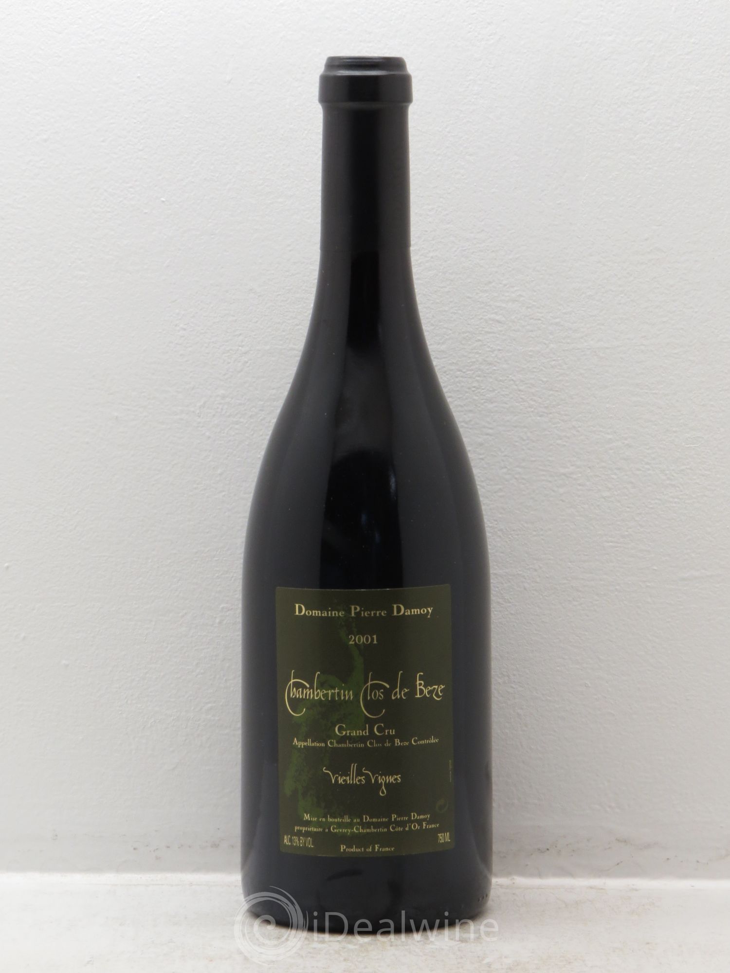 Chambertin Clos de Bèze Grand Cru Pierre Damoy Vieilles vignes 2001 - Lot de 1 bouteille - 0