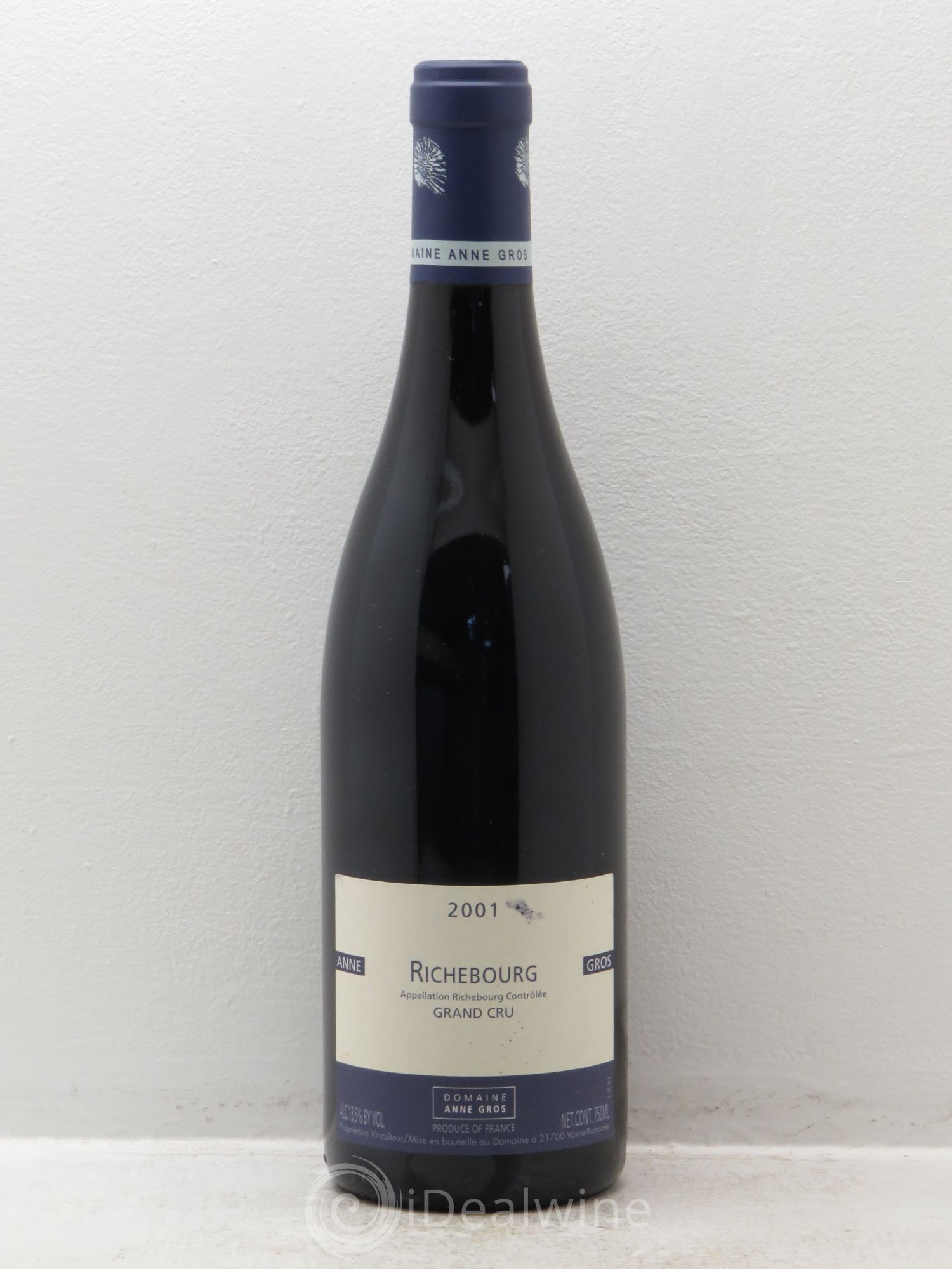 Richebourg Grand Cru Anne Gros 2001 - Lot de 1 bouteille - 0
