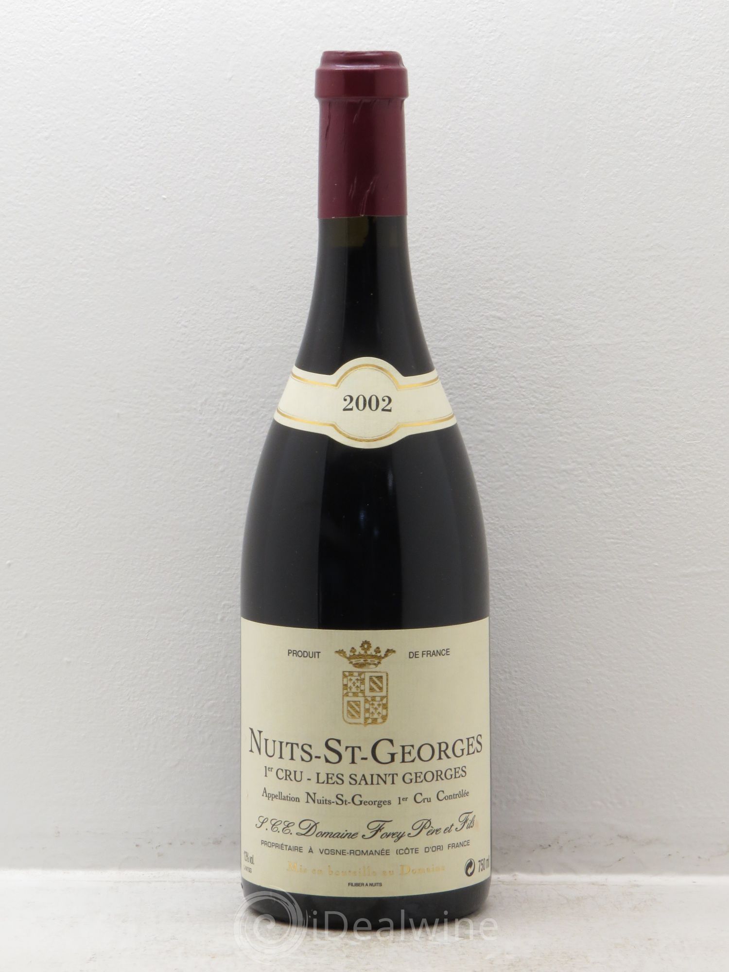Nuits-Saint-Georges 1er Cru 2002 - Lot de 1 bouteille - 0