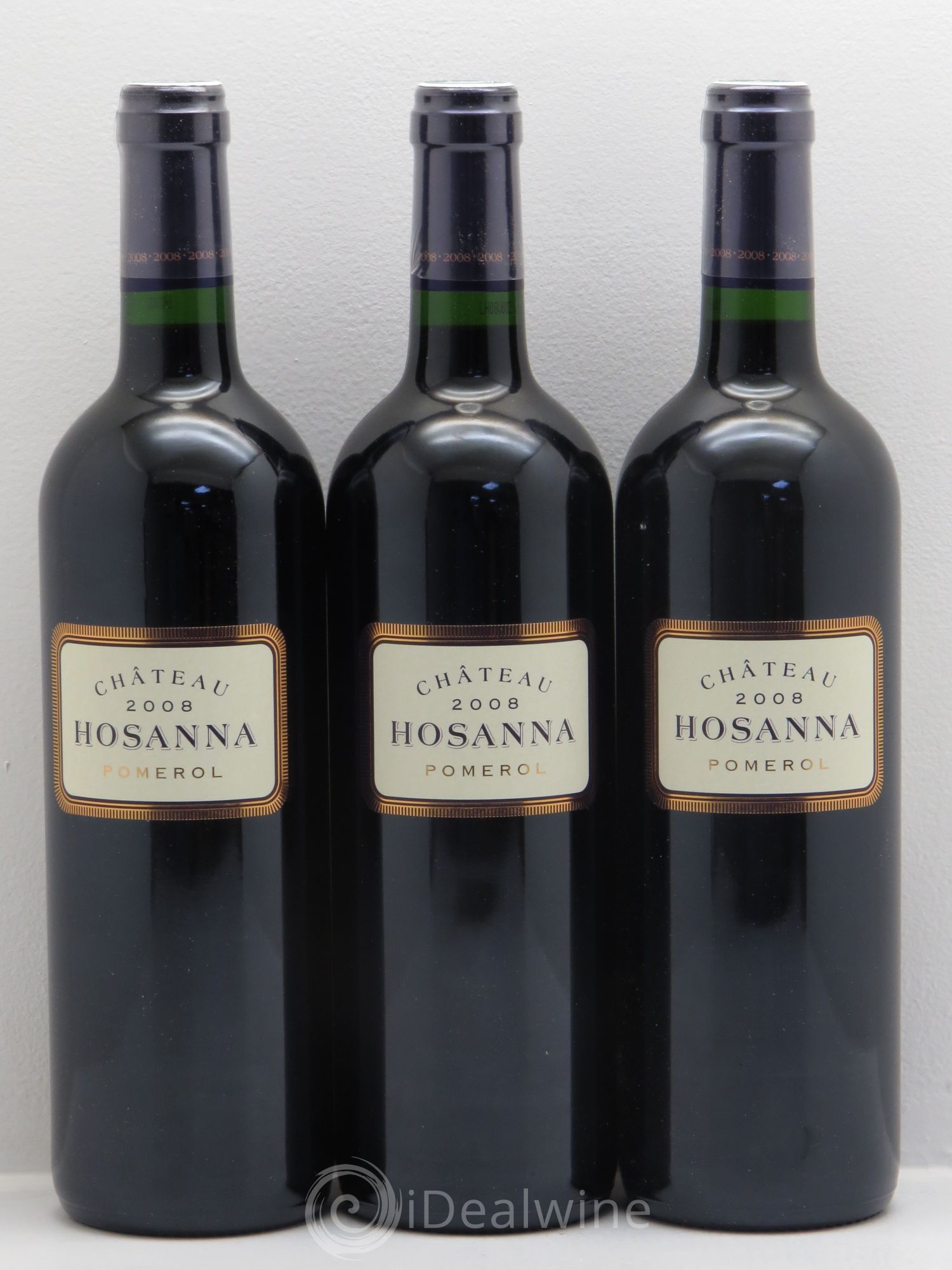 Château Hosanna 2008 - Lot de 3 bouteilles - 0