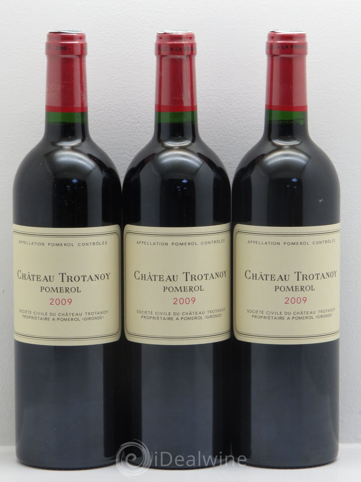 Château Trotanoy 2009 - Lot de 3 bouteilles - 0