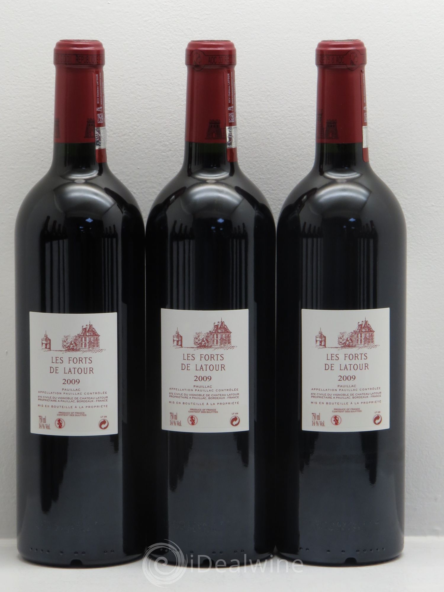 Les Forts de Latour Second Vin 2009 - Lot de 12 bouteilles - 2