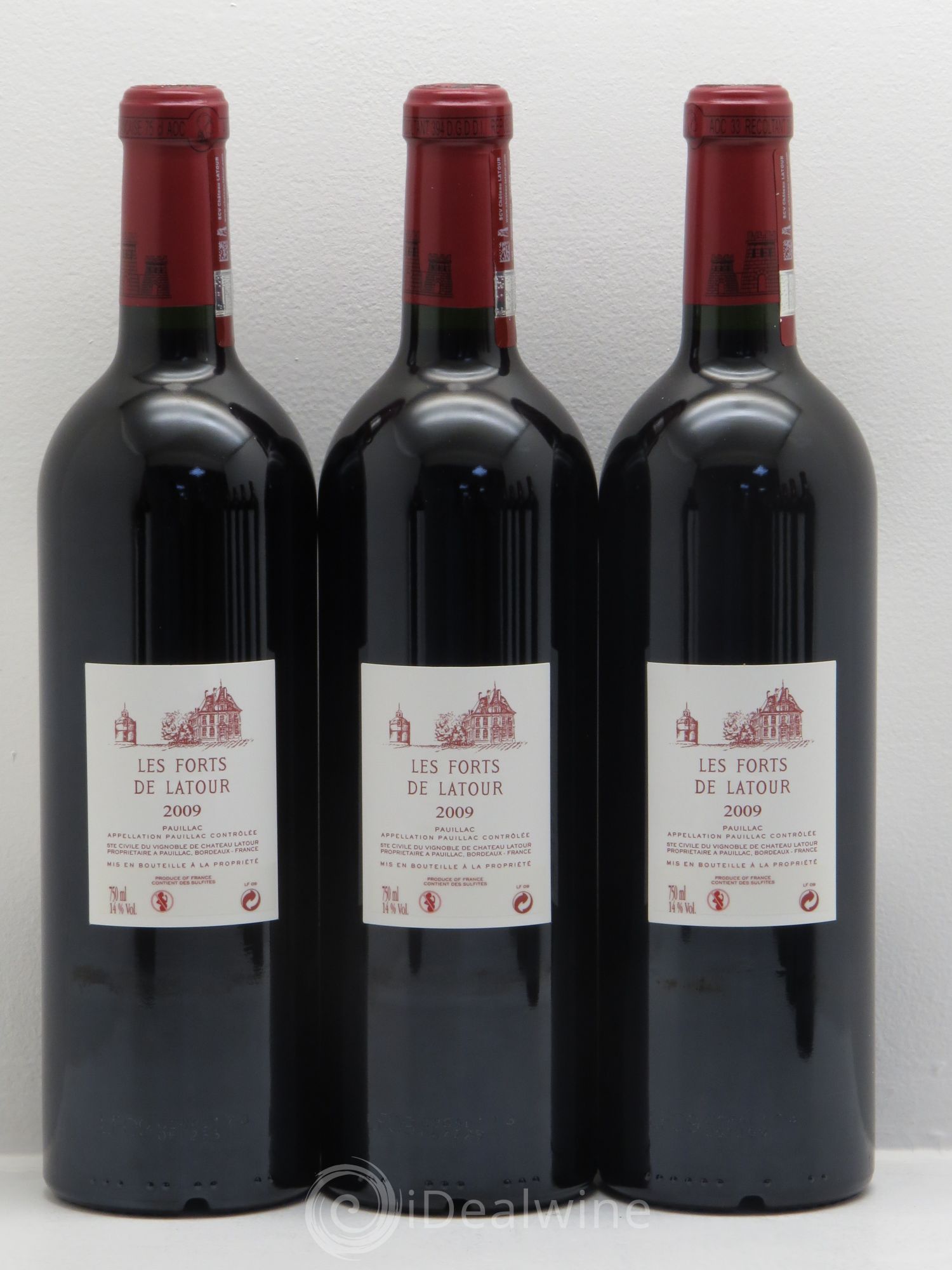 Les Forts de Latour Second Vin 2009 - Lot de 12 bouteilles - 4